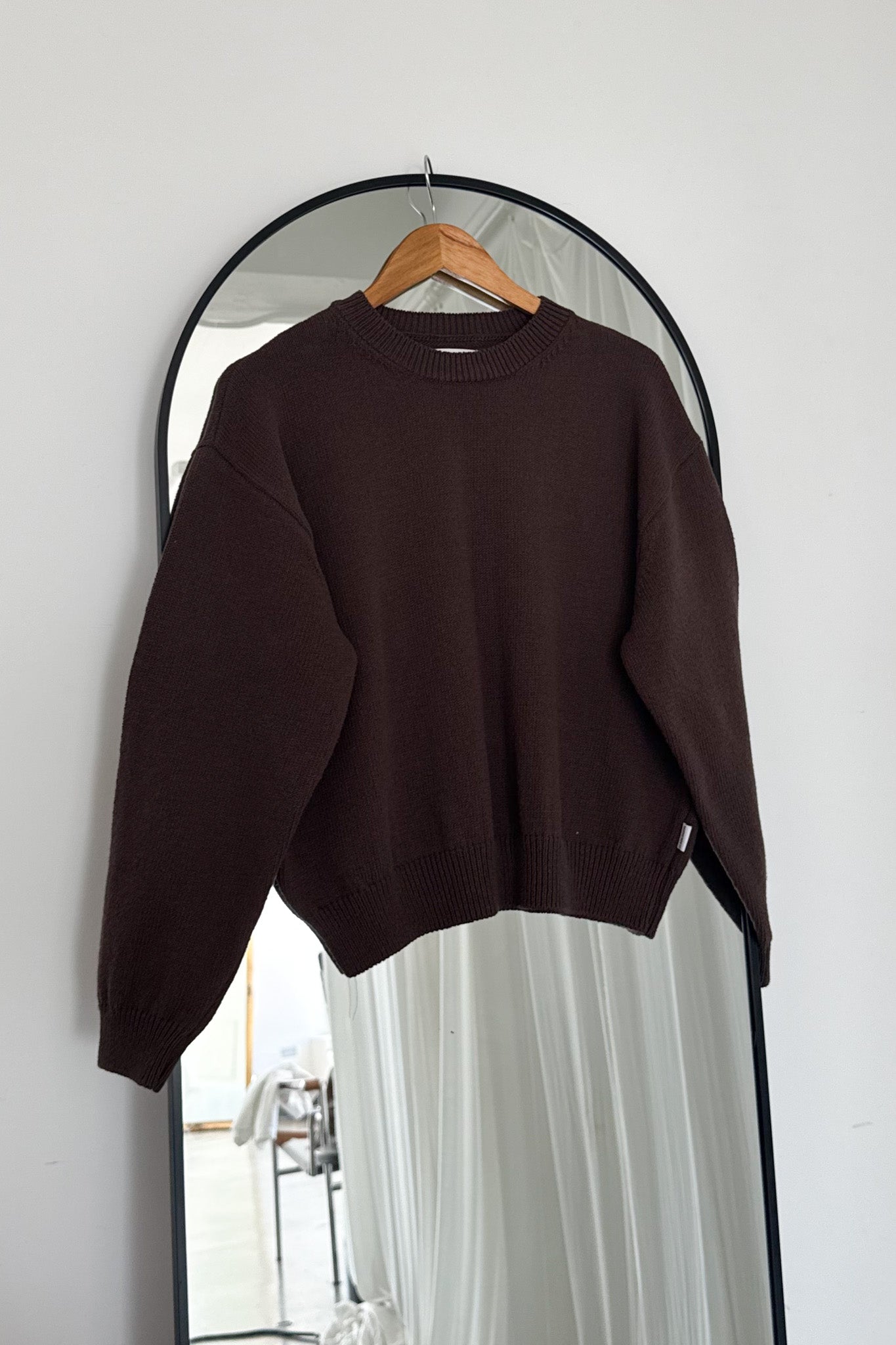 Milo Cotton Sweater - Brown