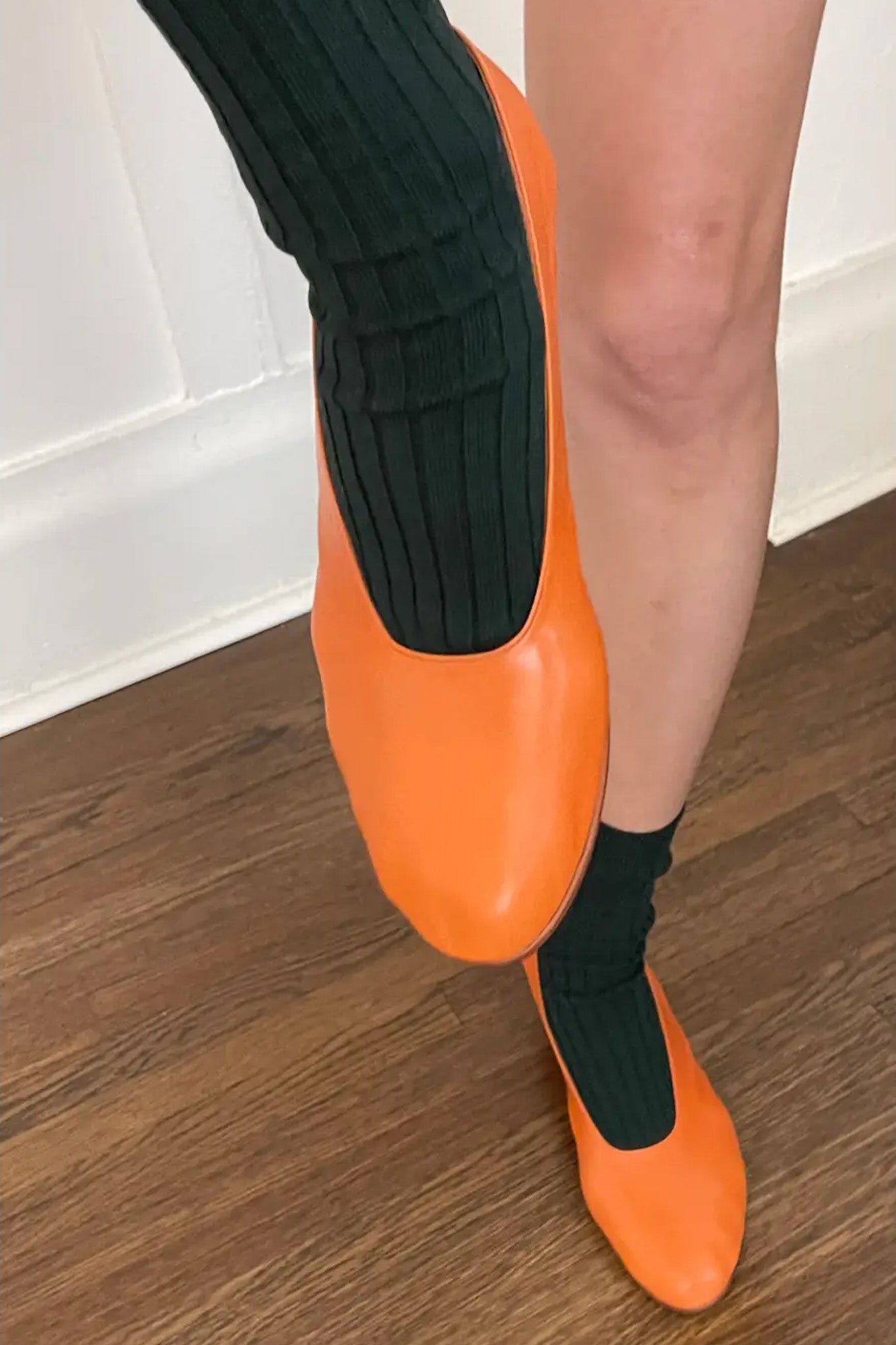 Her Socks (algodón MC) - Pavo real