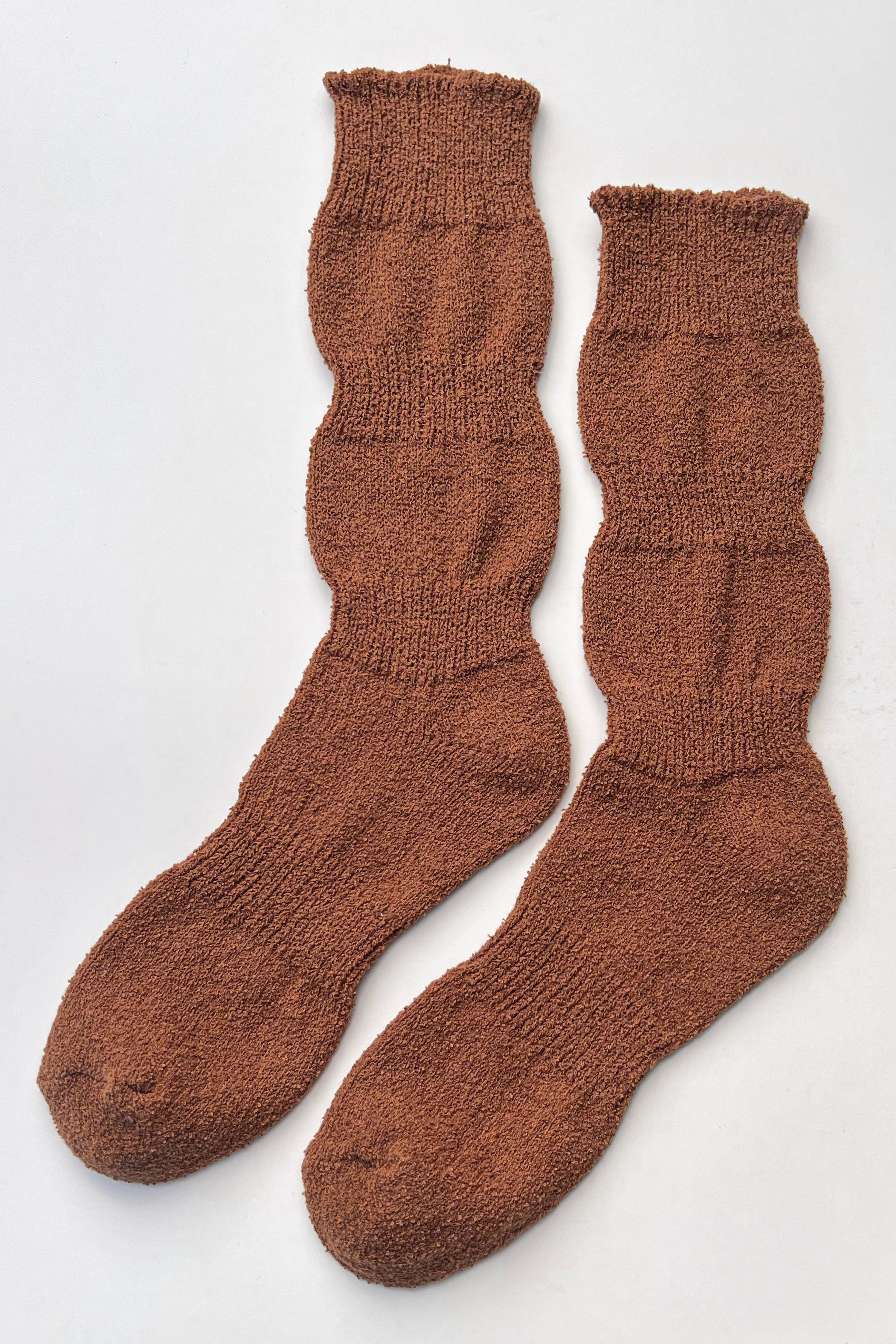 Airy Puffin Socks - Whisky