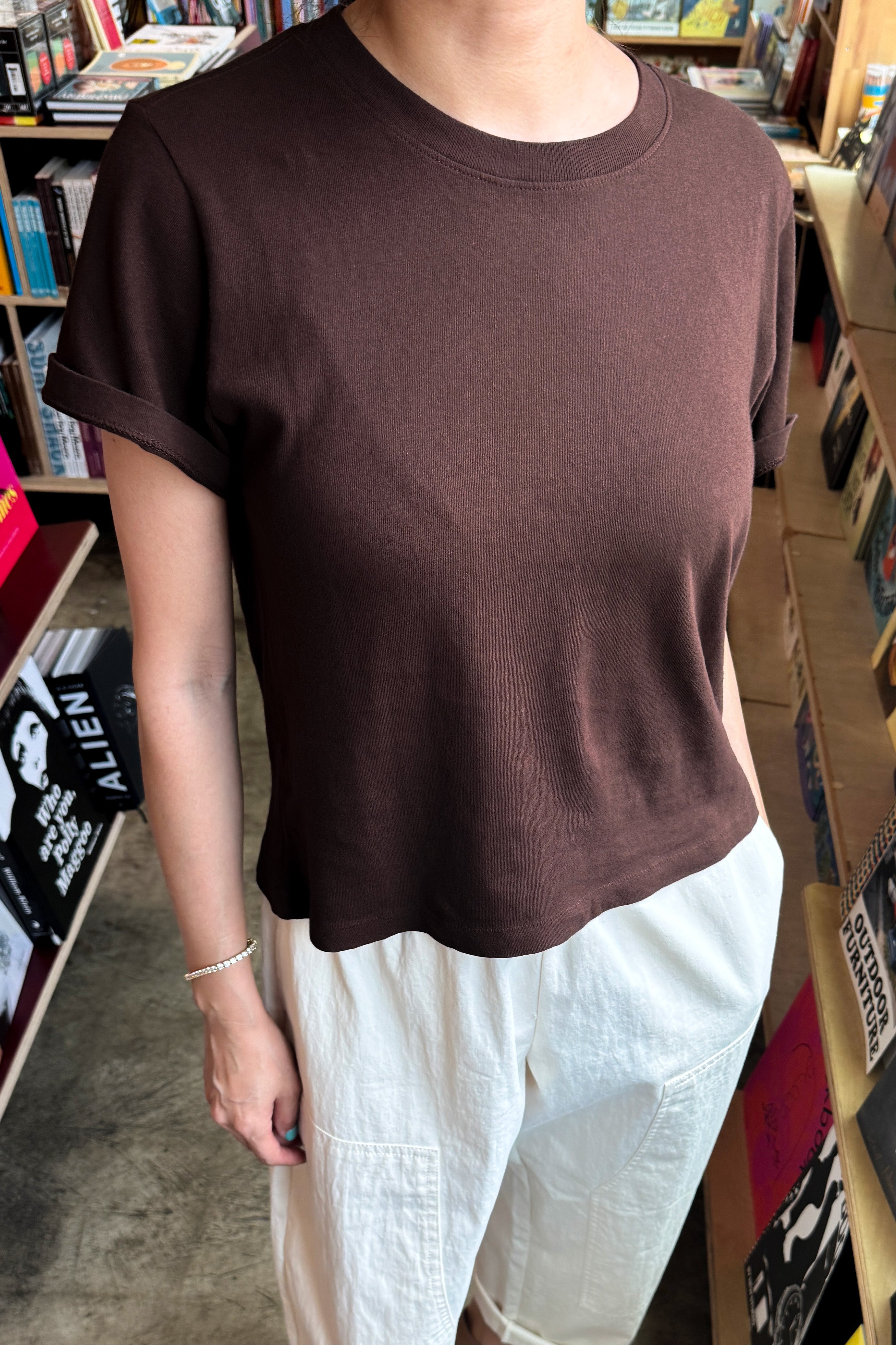 Airy Darling Tee - Dark Cacao