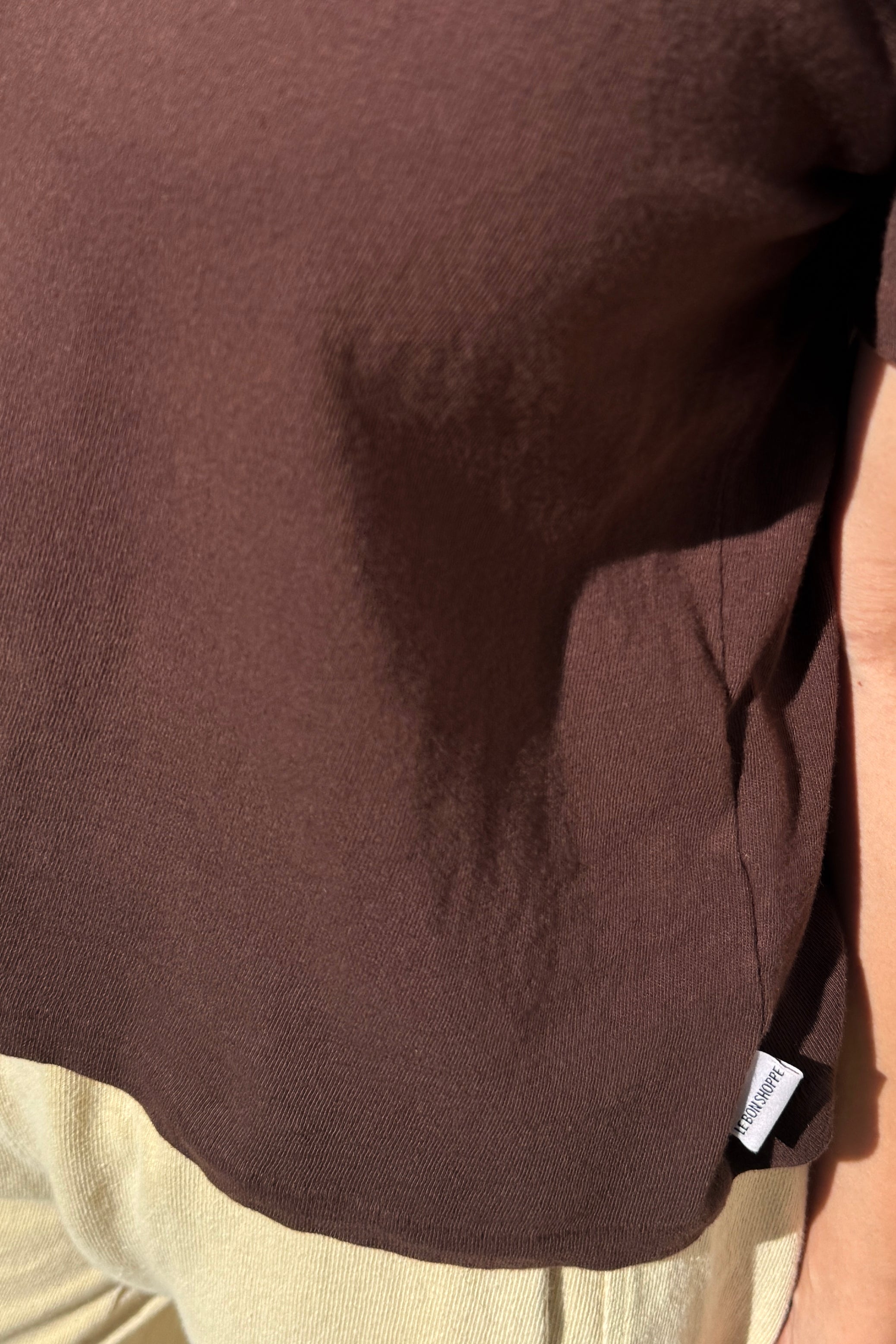 Airy Darling Tee - Dark Cacao