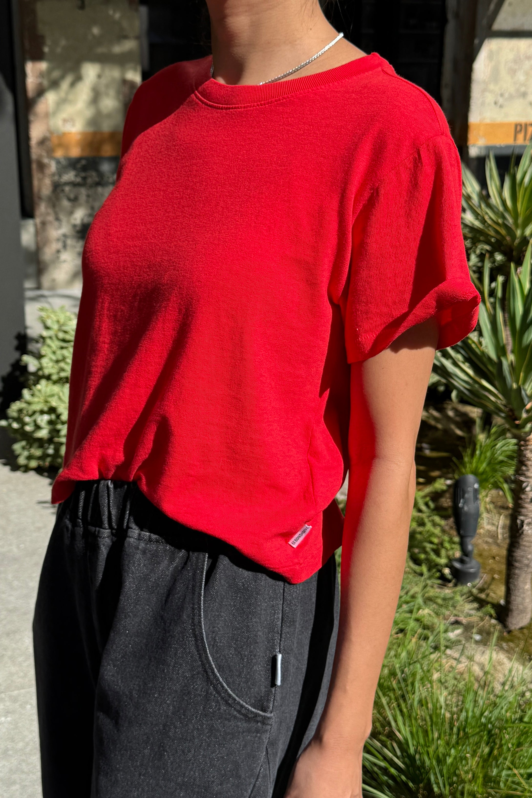 Airy Darling Tee - Tomato