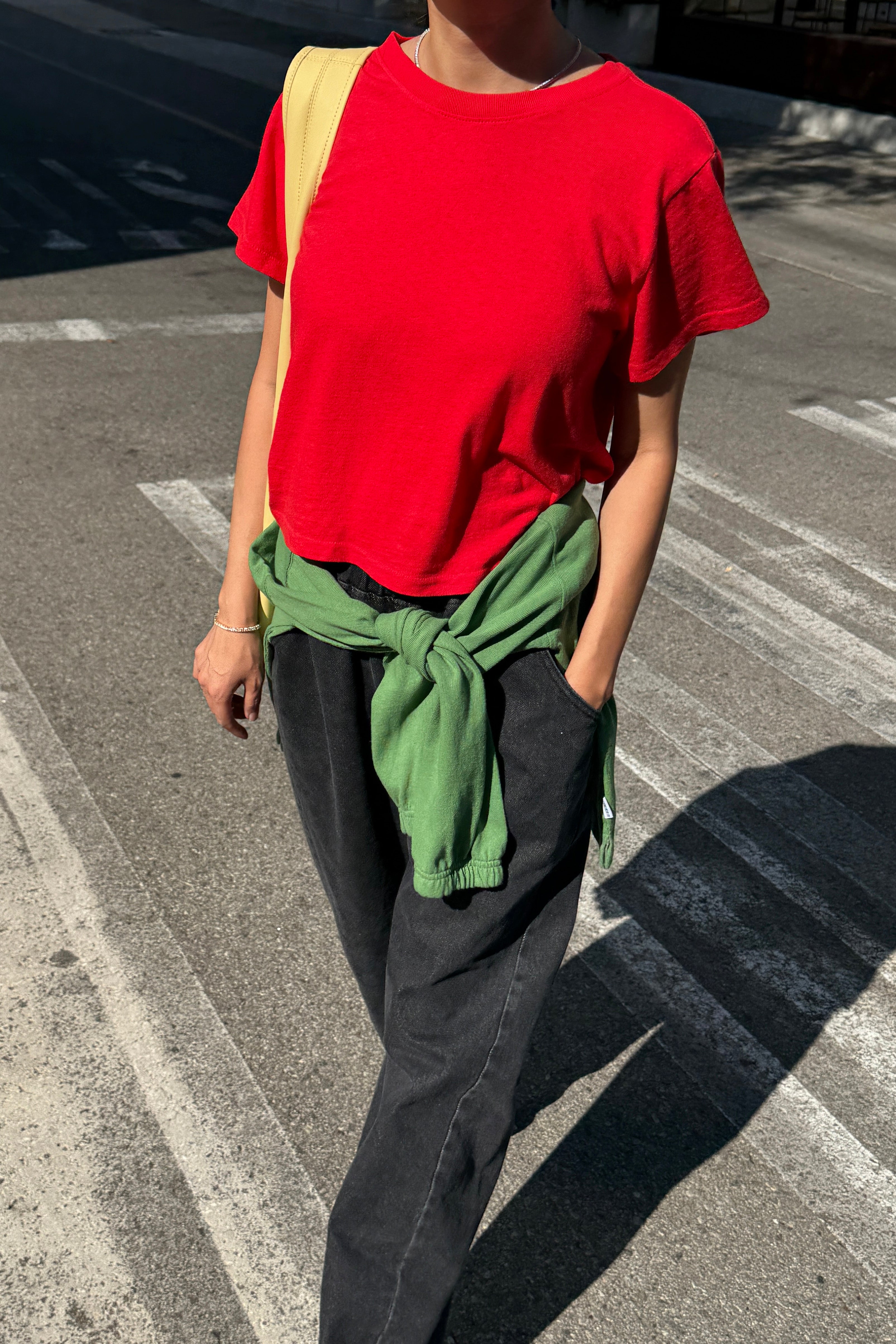 Airy Darling Tee - Tomato