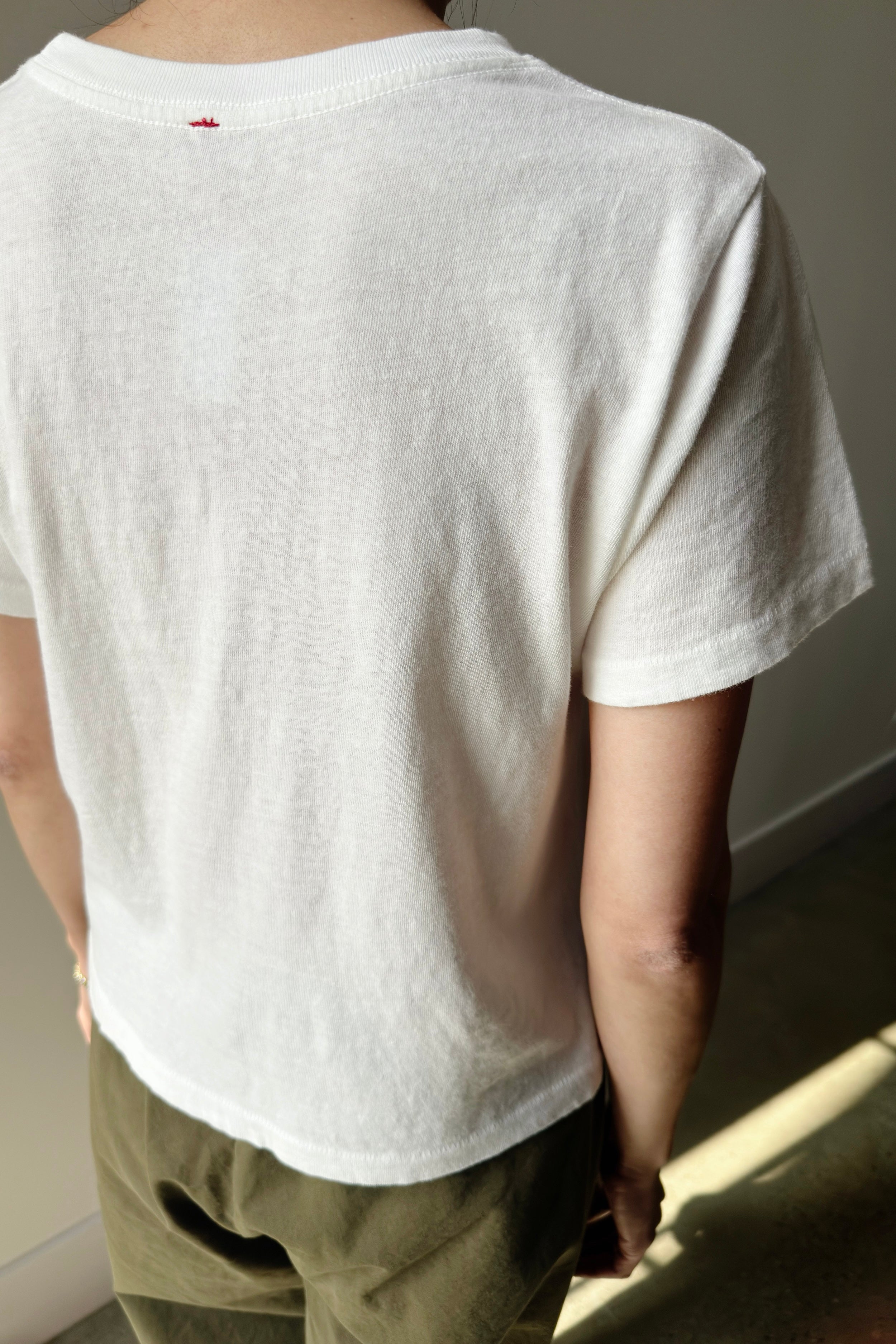 Airy Darling Tee - Vintage White