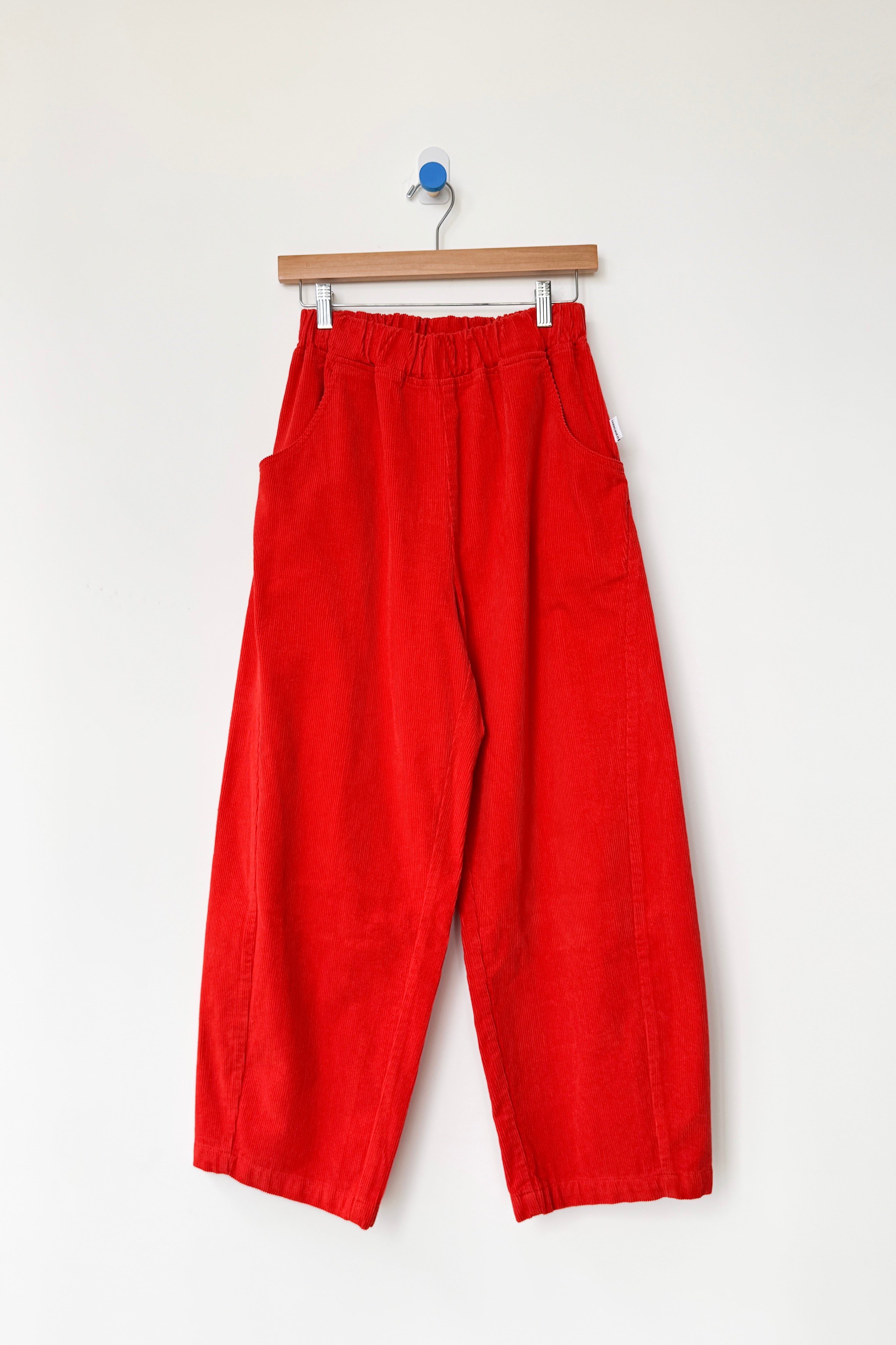 Corduroy Arc Pants - Flame