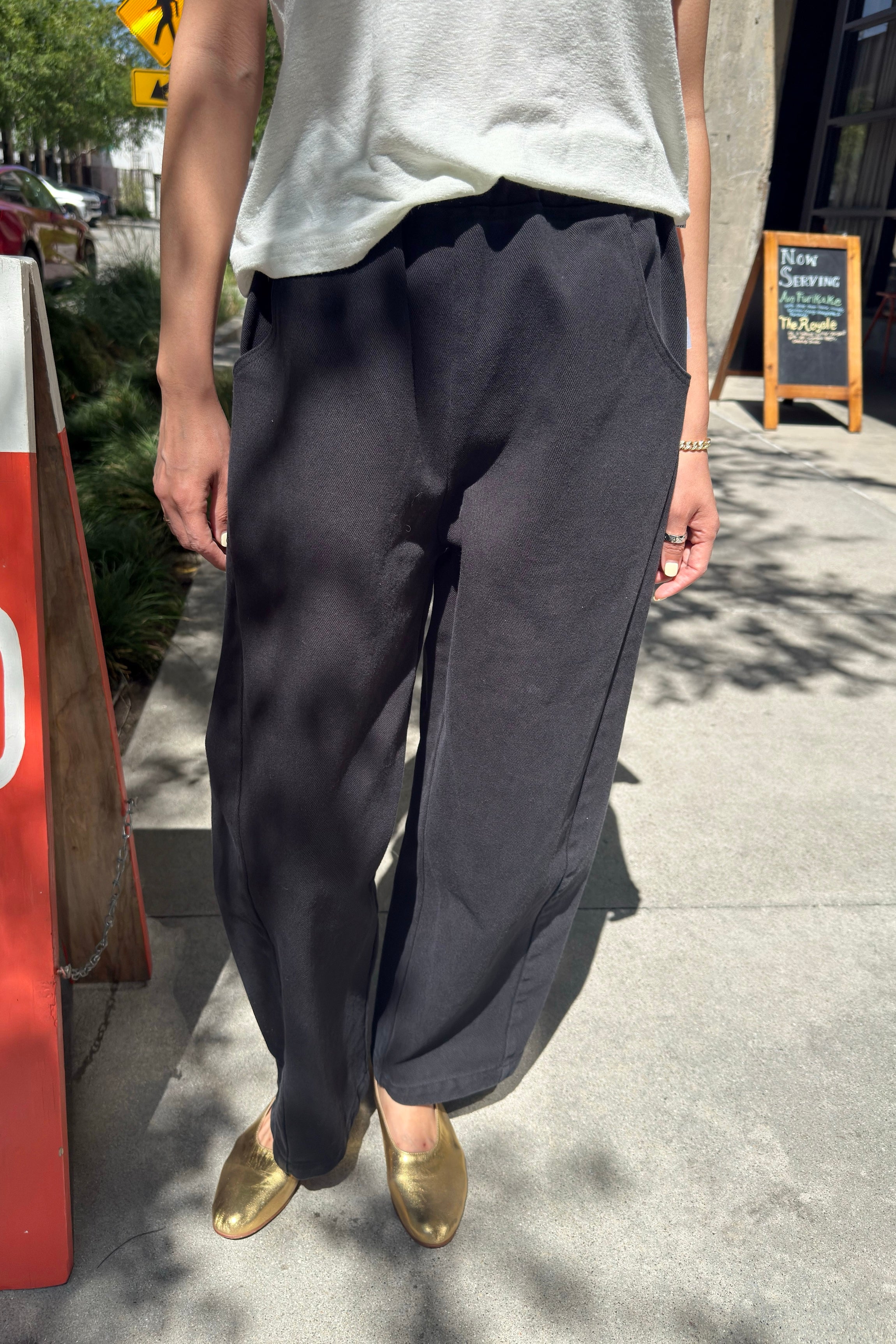 Pantalones Arc - Lona Negra