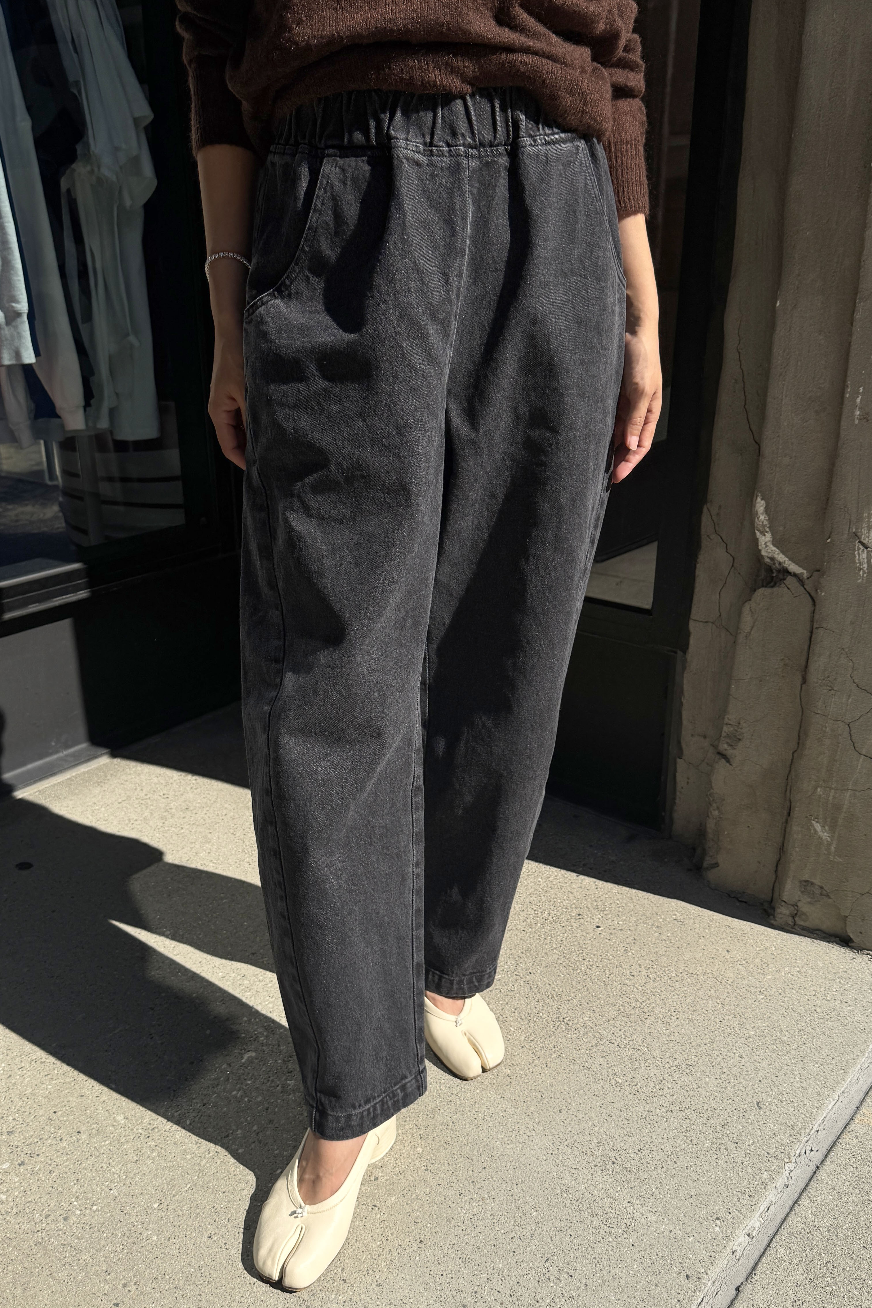 Arc Pants - BLACK DENIM