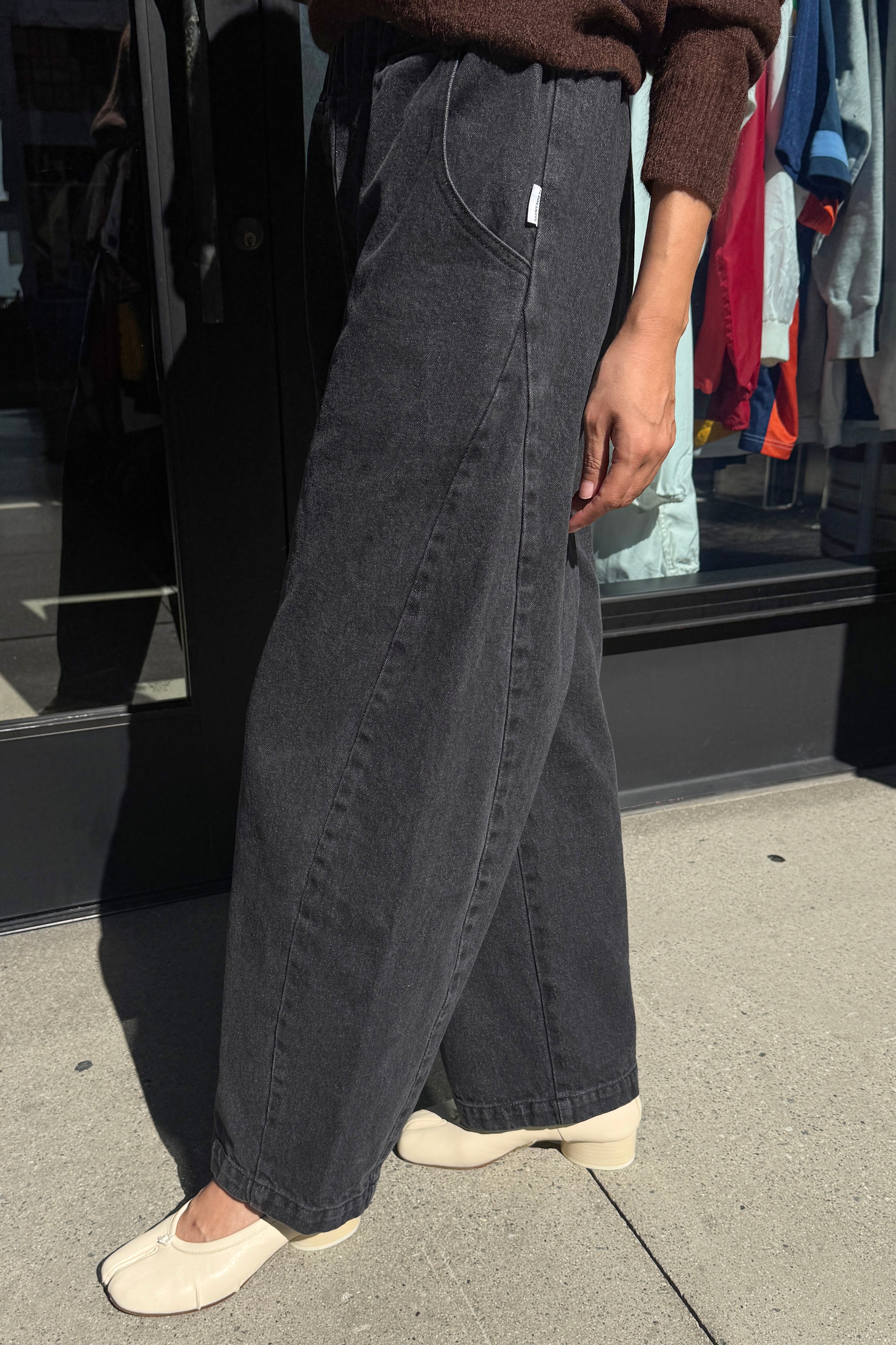 Arc Pants - BLACK DENIM