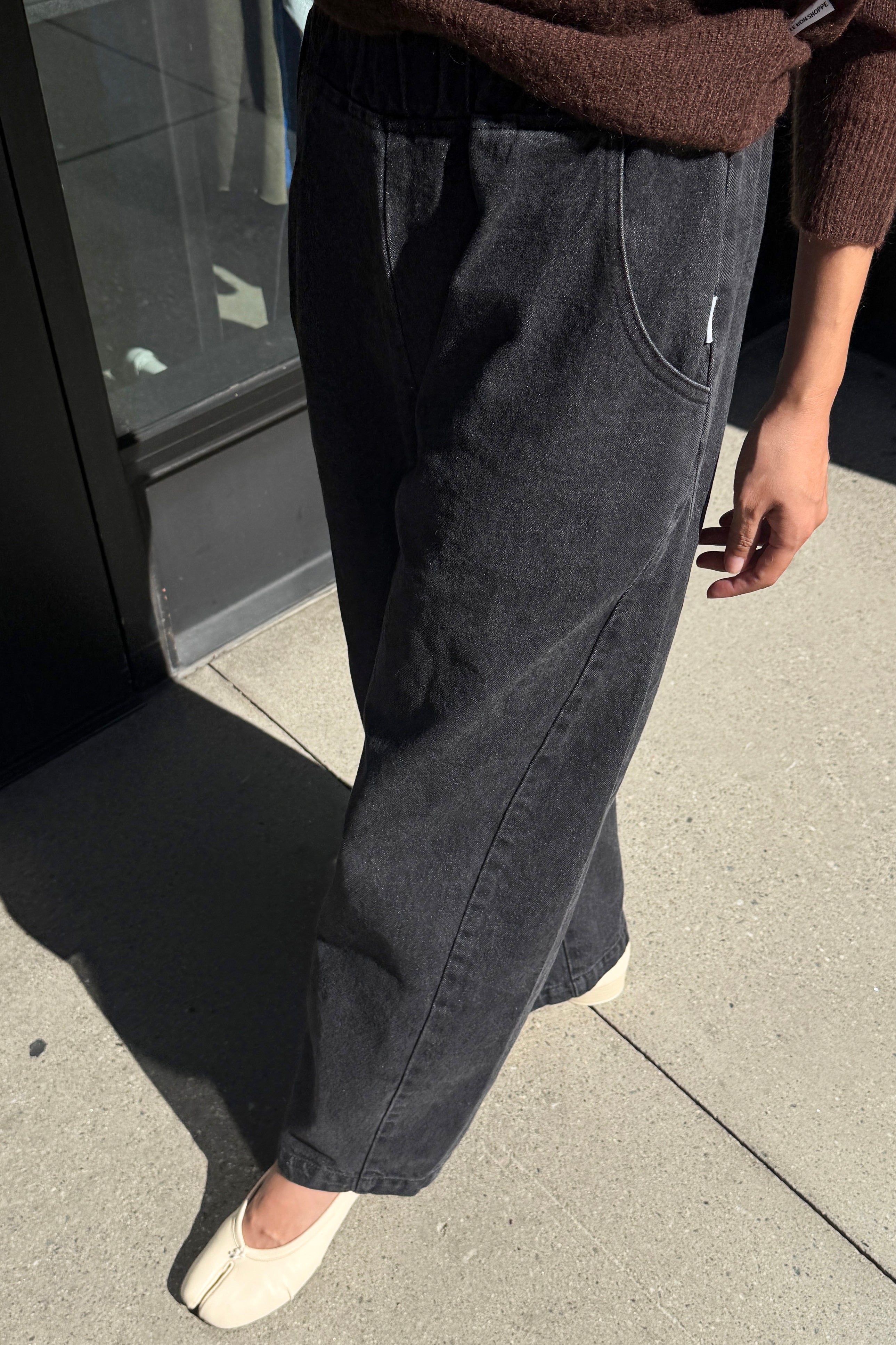 Arc Pants - BLACK DENIM