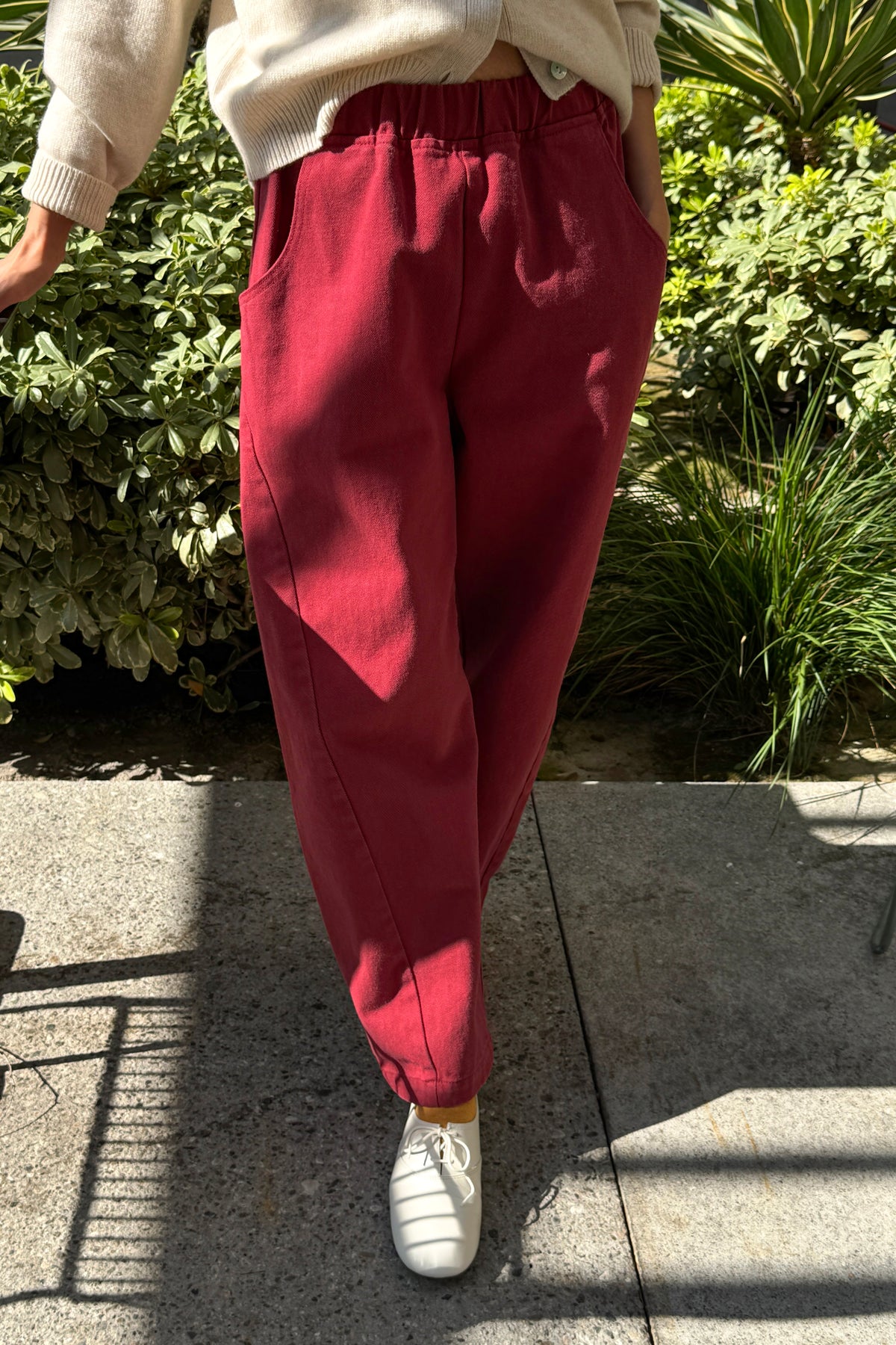 Arc Pants - Oxblood