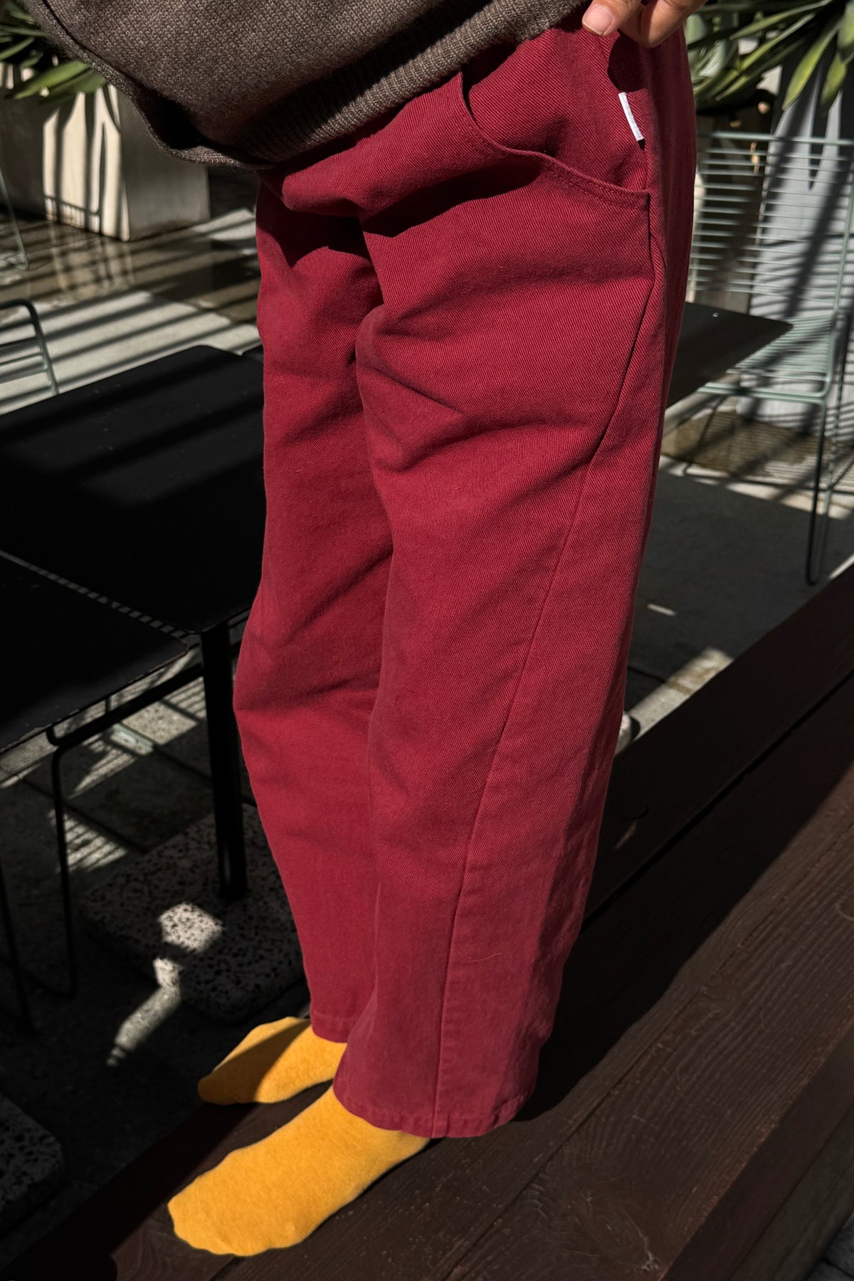 Arc Pants - Oxblood