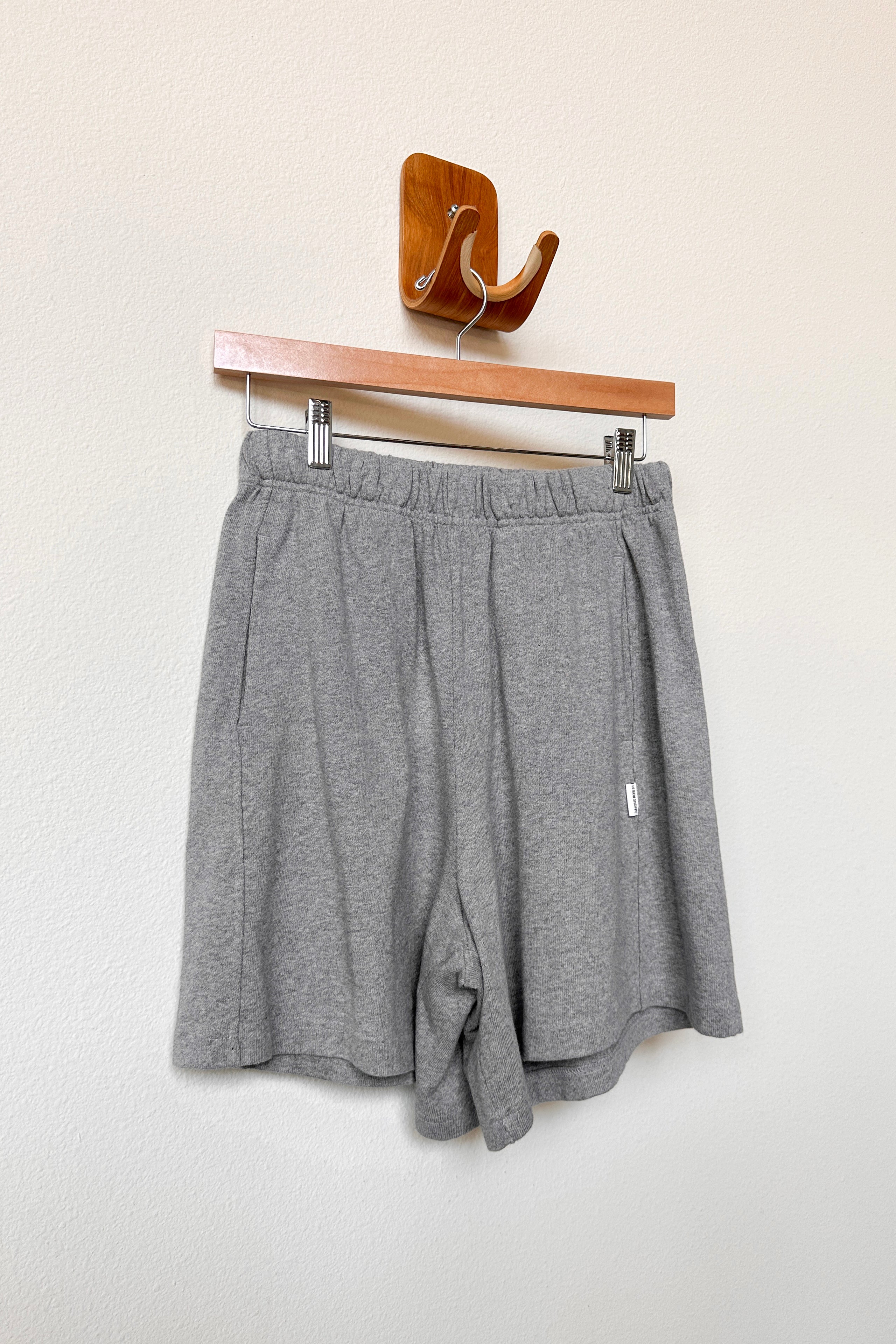 Short de basket évasé - Ht. Gris