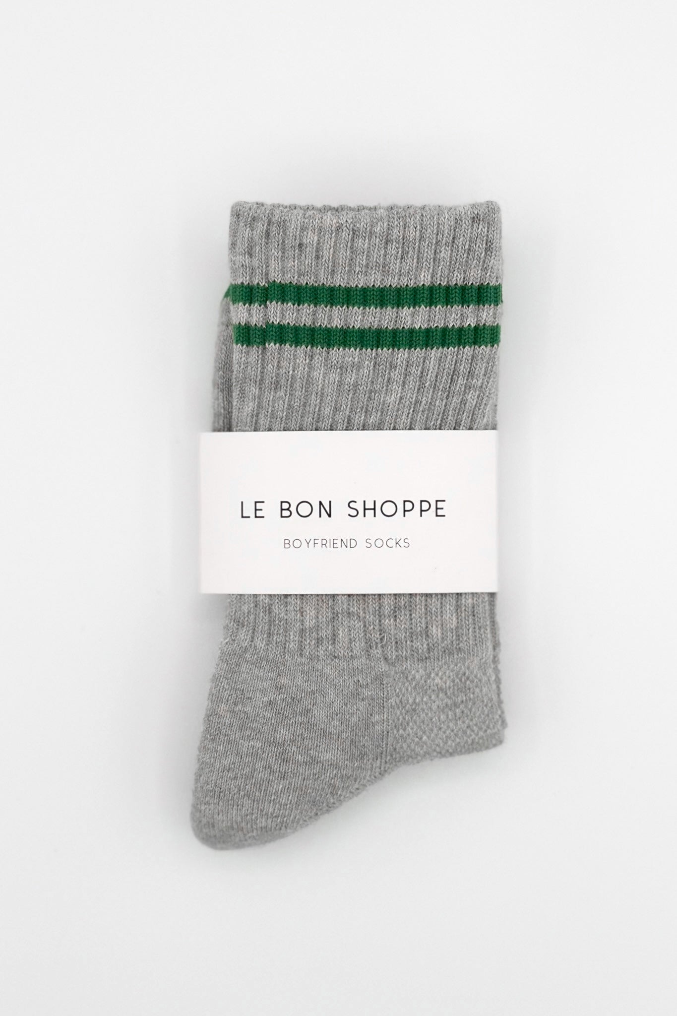 Boyfriend Socks - Lt. Grey