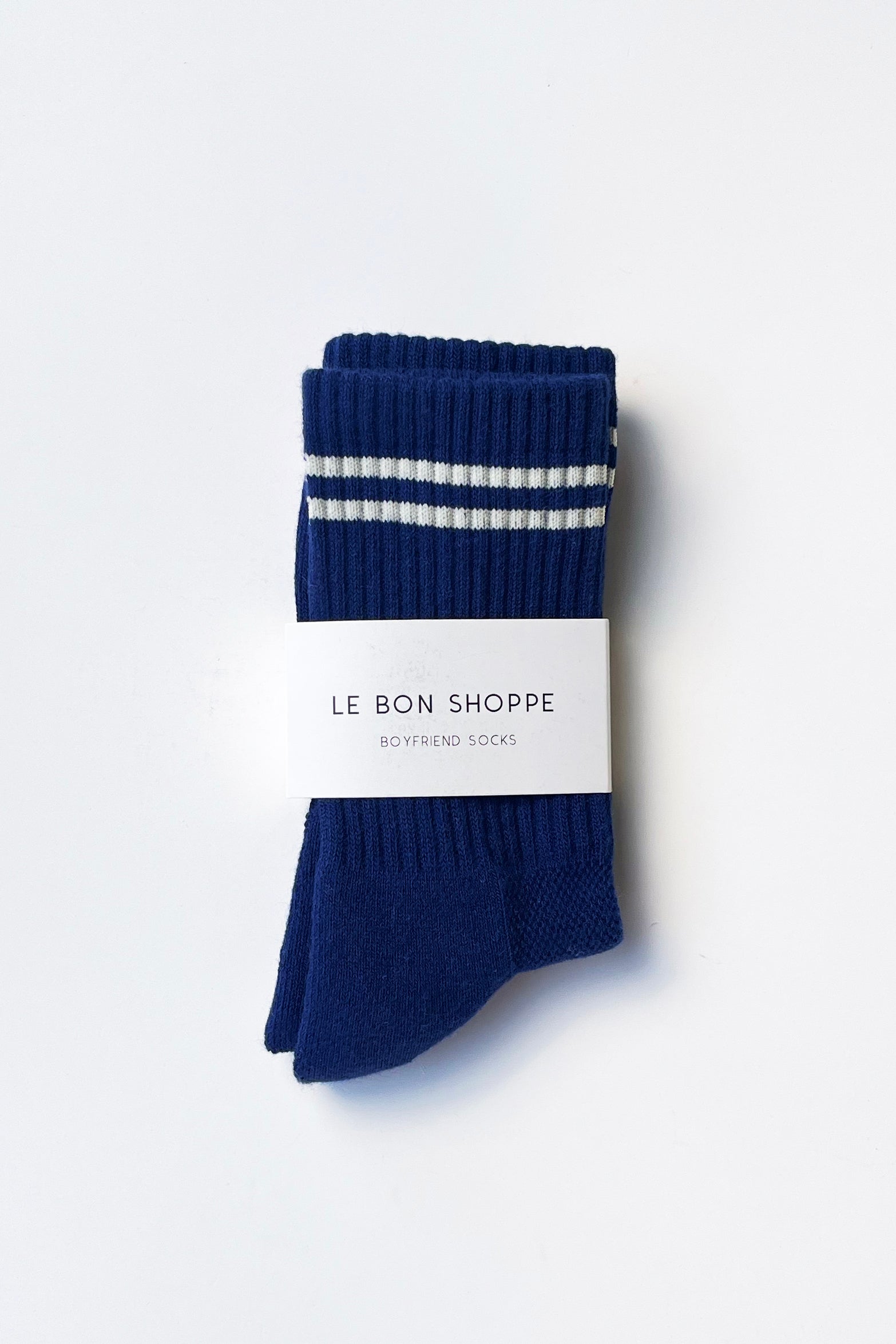 Boyfriend Socks - Navy