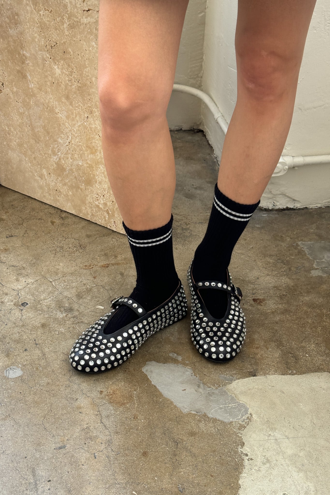 Boyfriend Socks - Noir