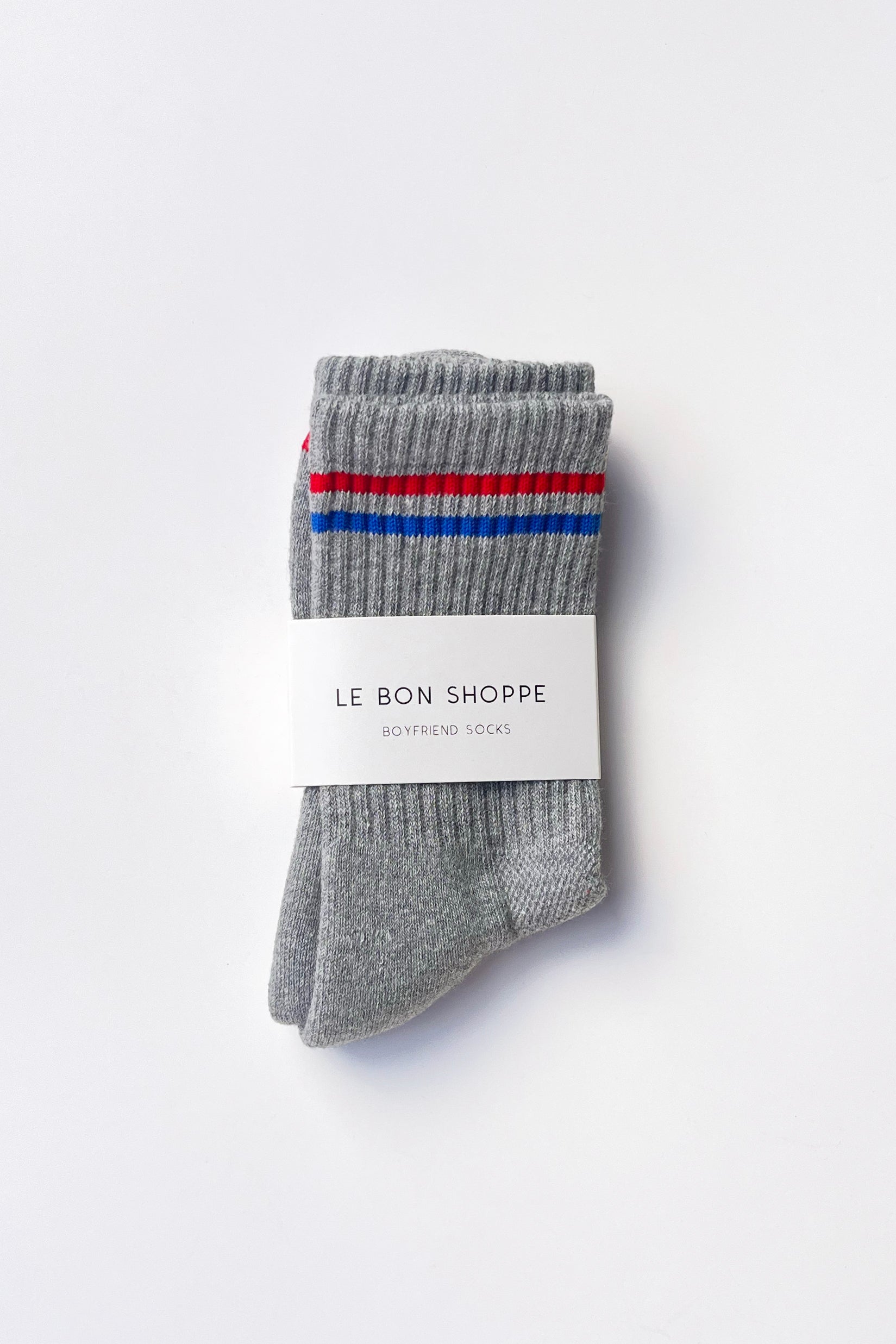 Boyfriend Socks - True Grey