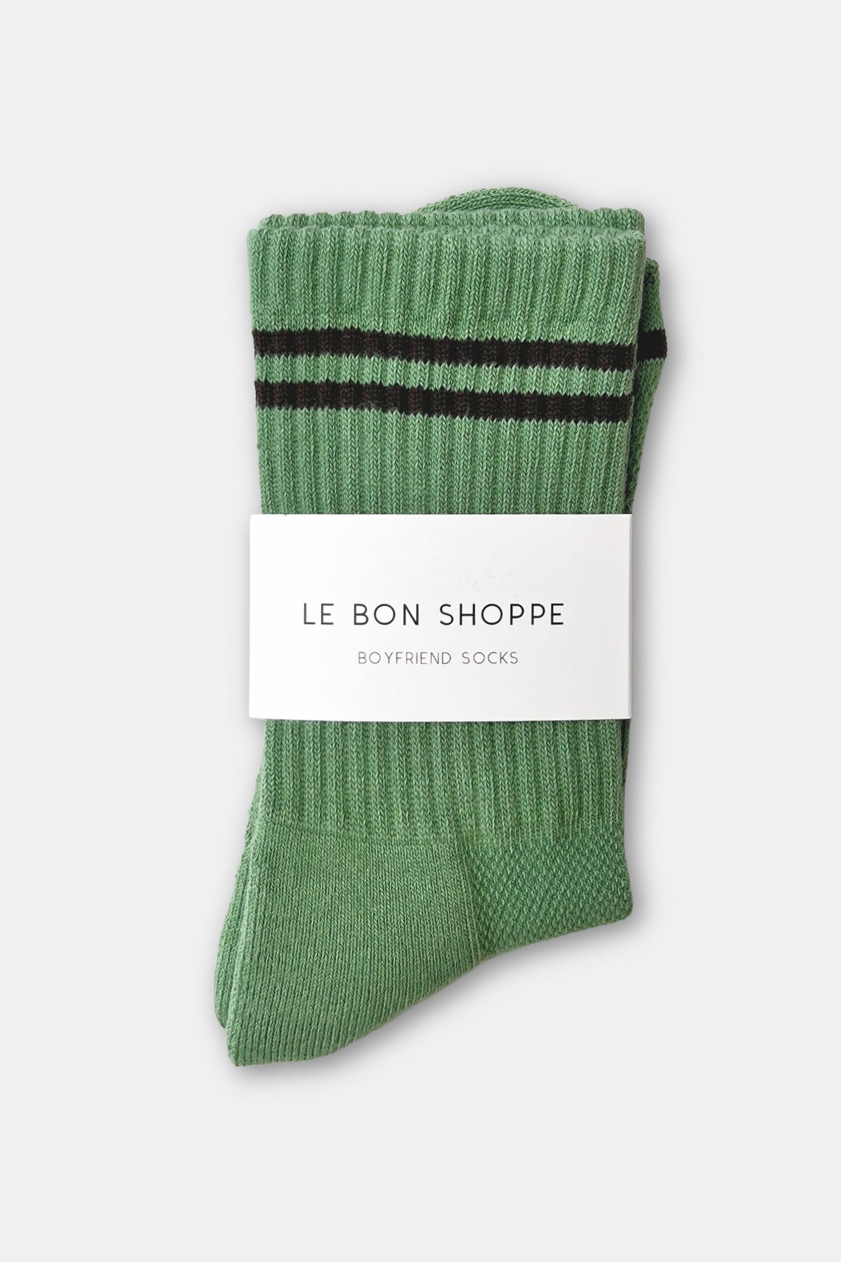 Boyfriend Socks - Asparagus