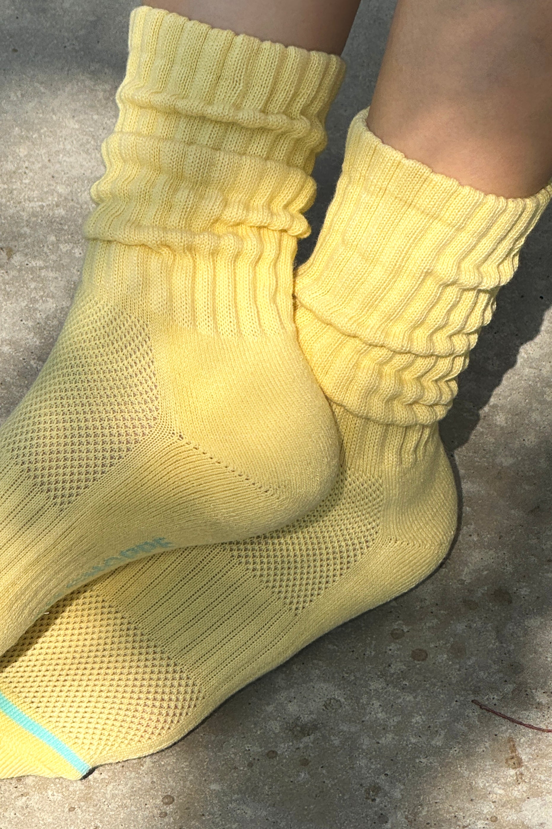 Ballet Socks - Pale Yellow