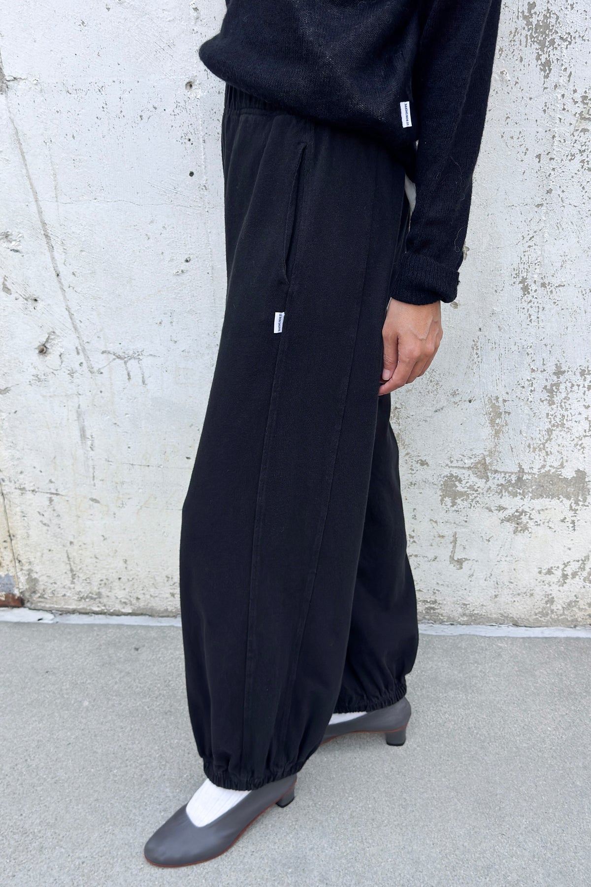 Balloon Pants - BLACK