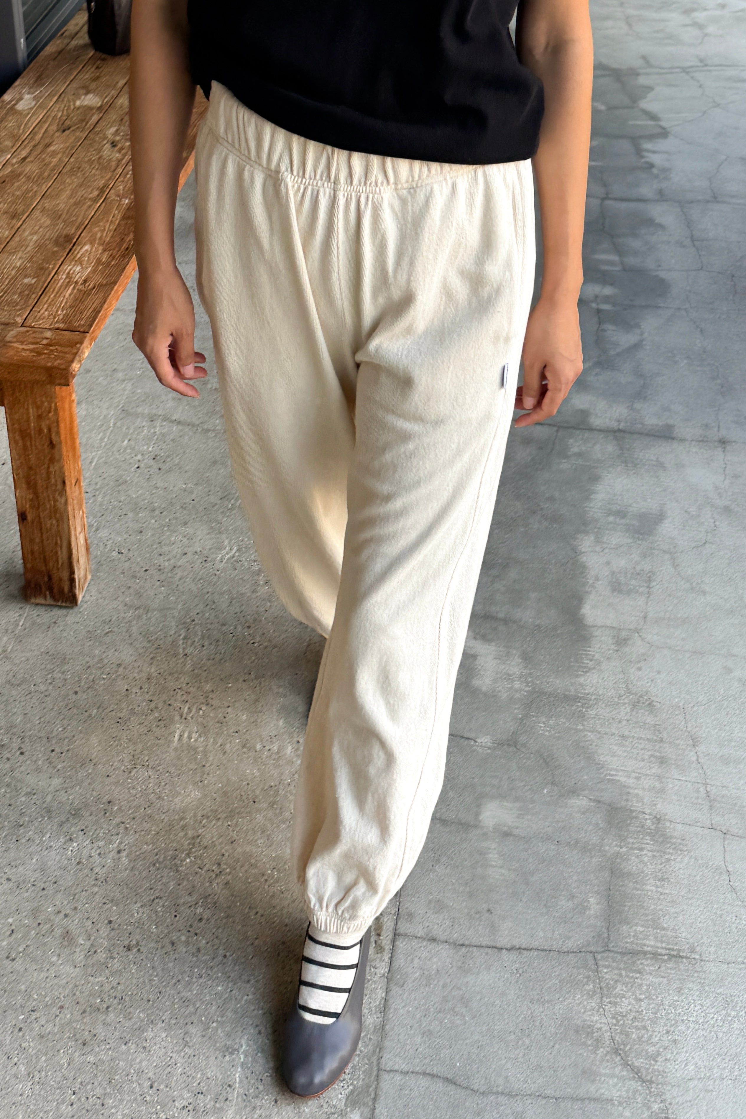 Pantalones Globo - Natural