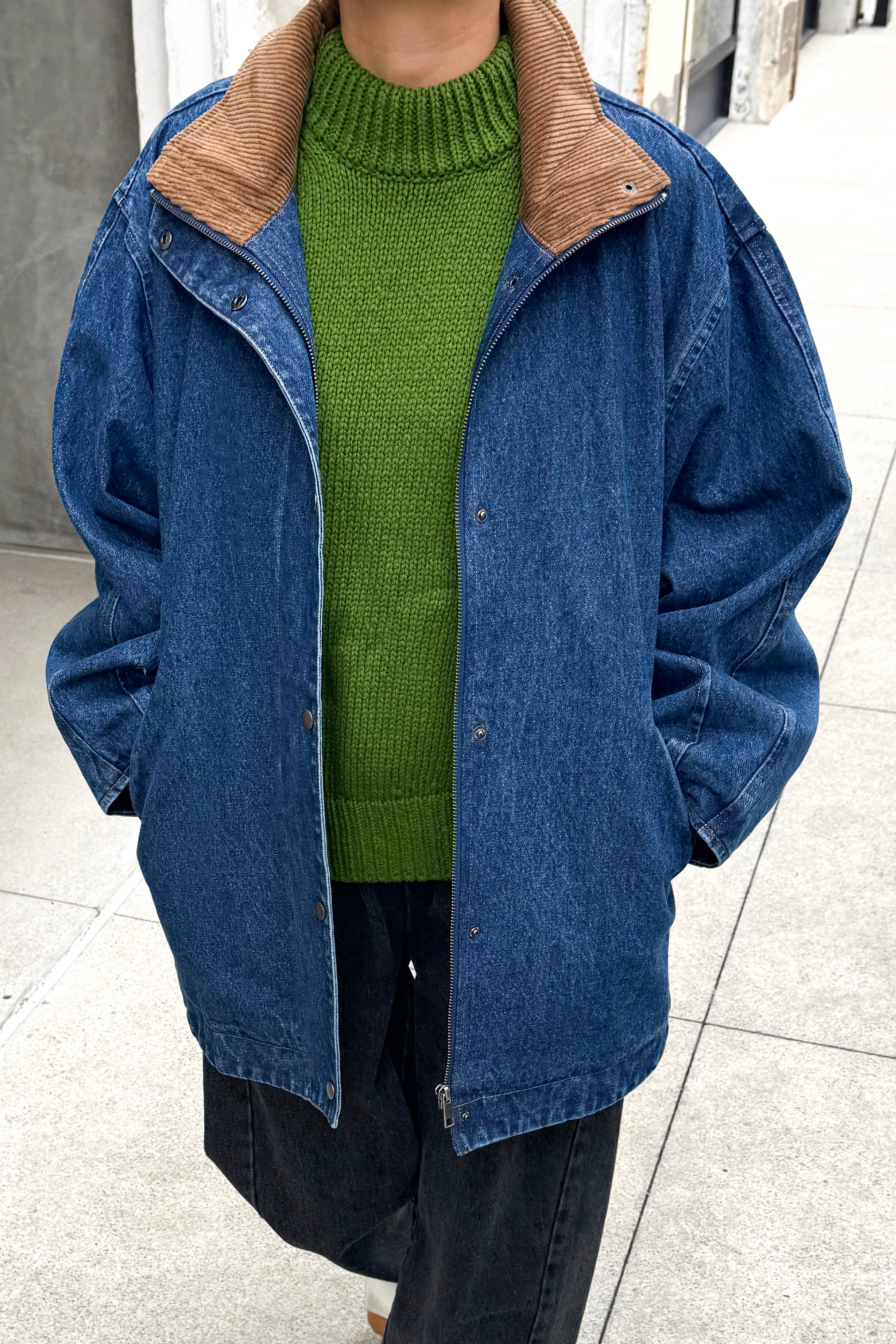 Blair Jacket - Blue Denim