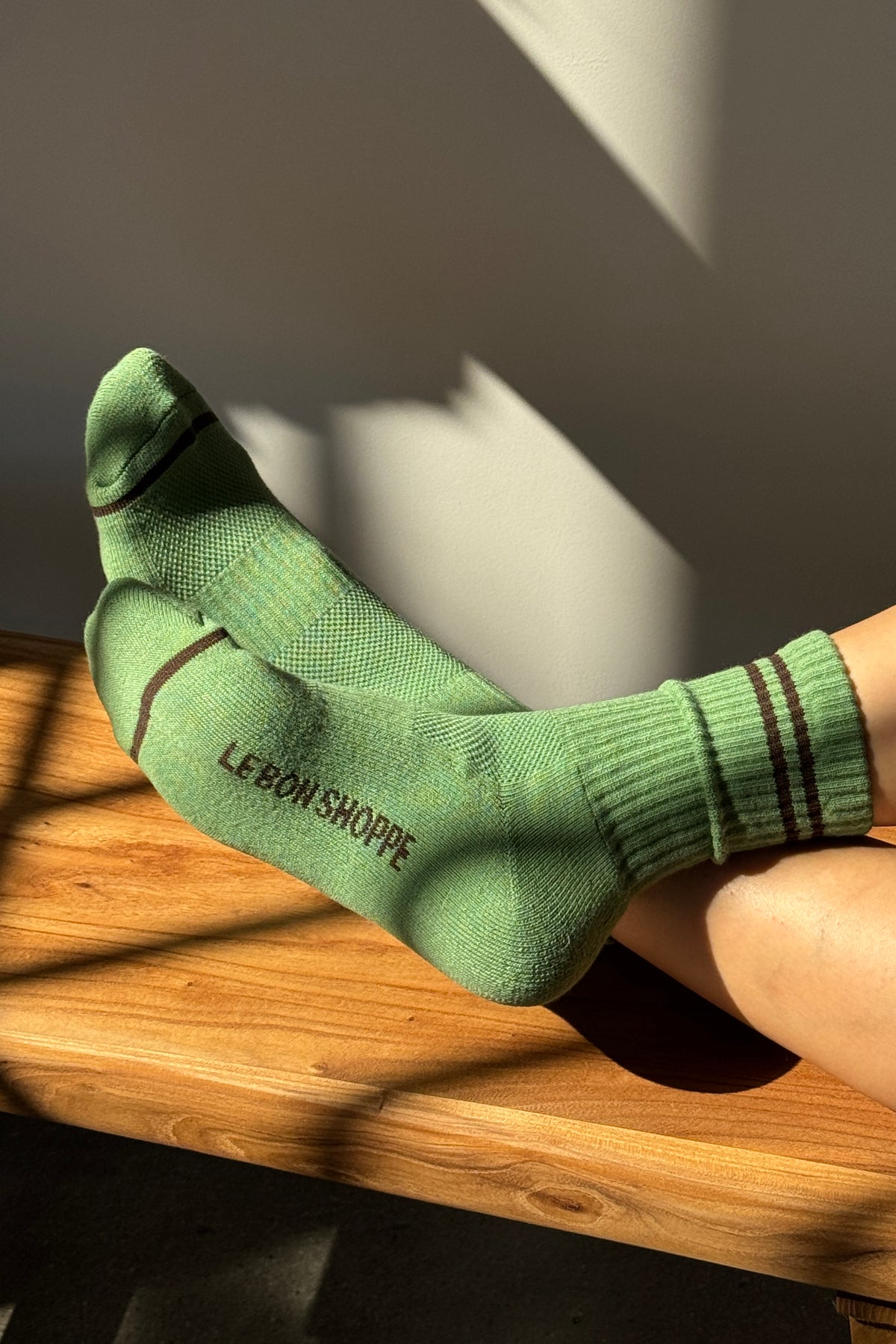 Boyfriend Socks - Asparagus