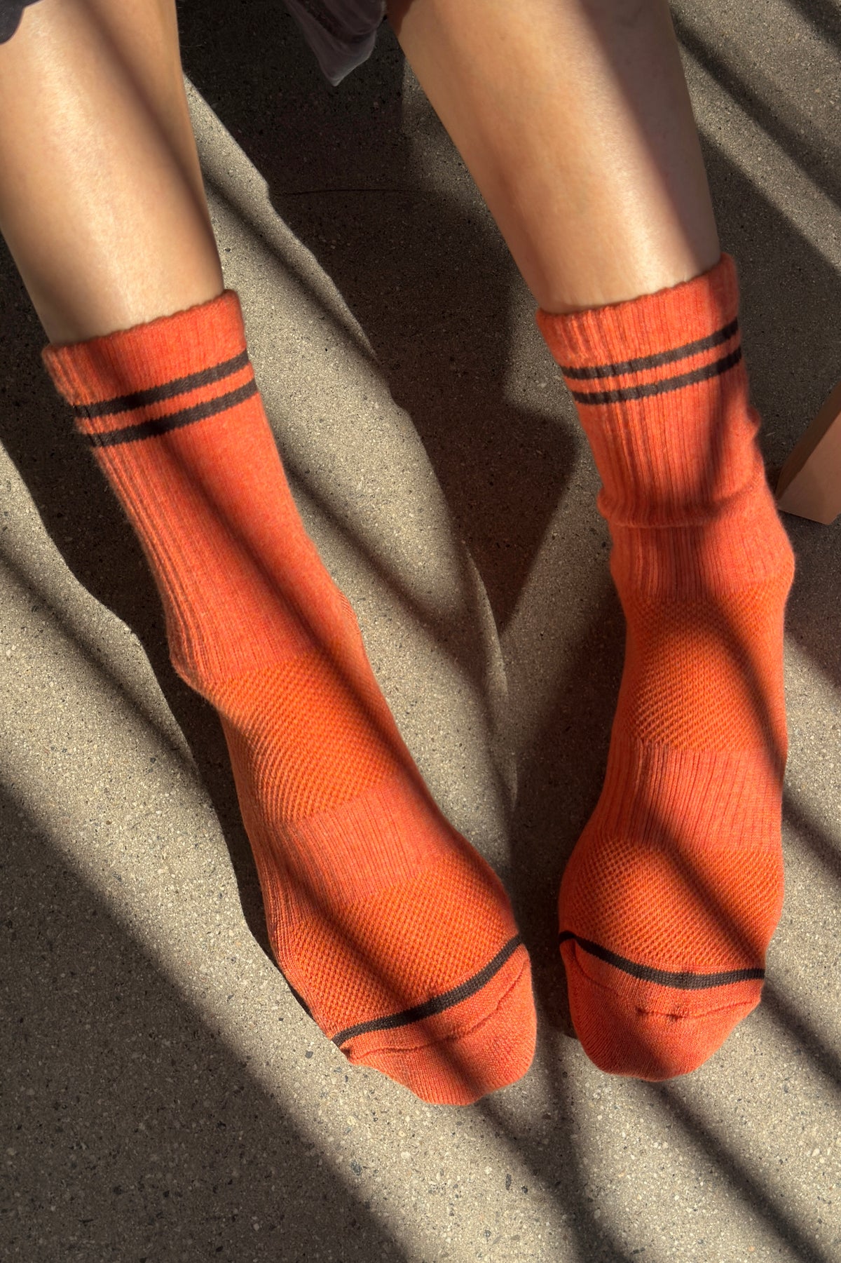 Boyfriend Socks - Blood Orange