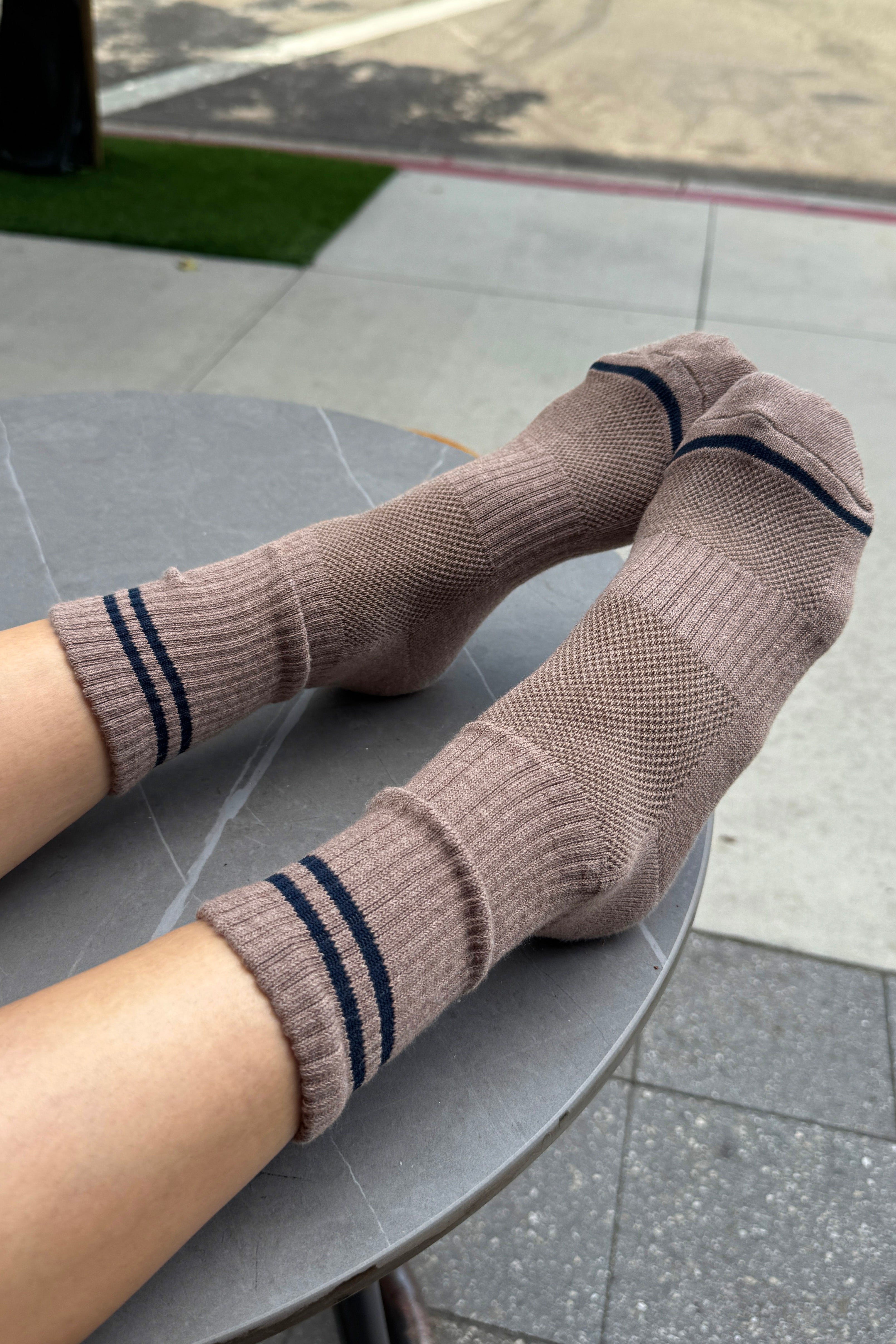 Chaussettes Boyfriend - Cacao