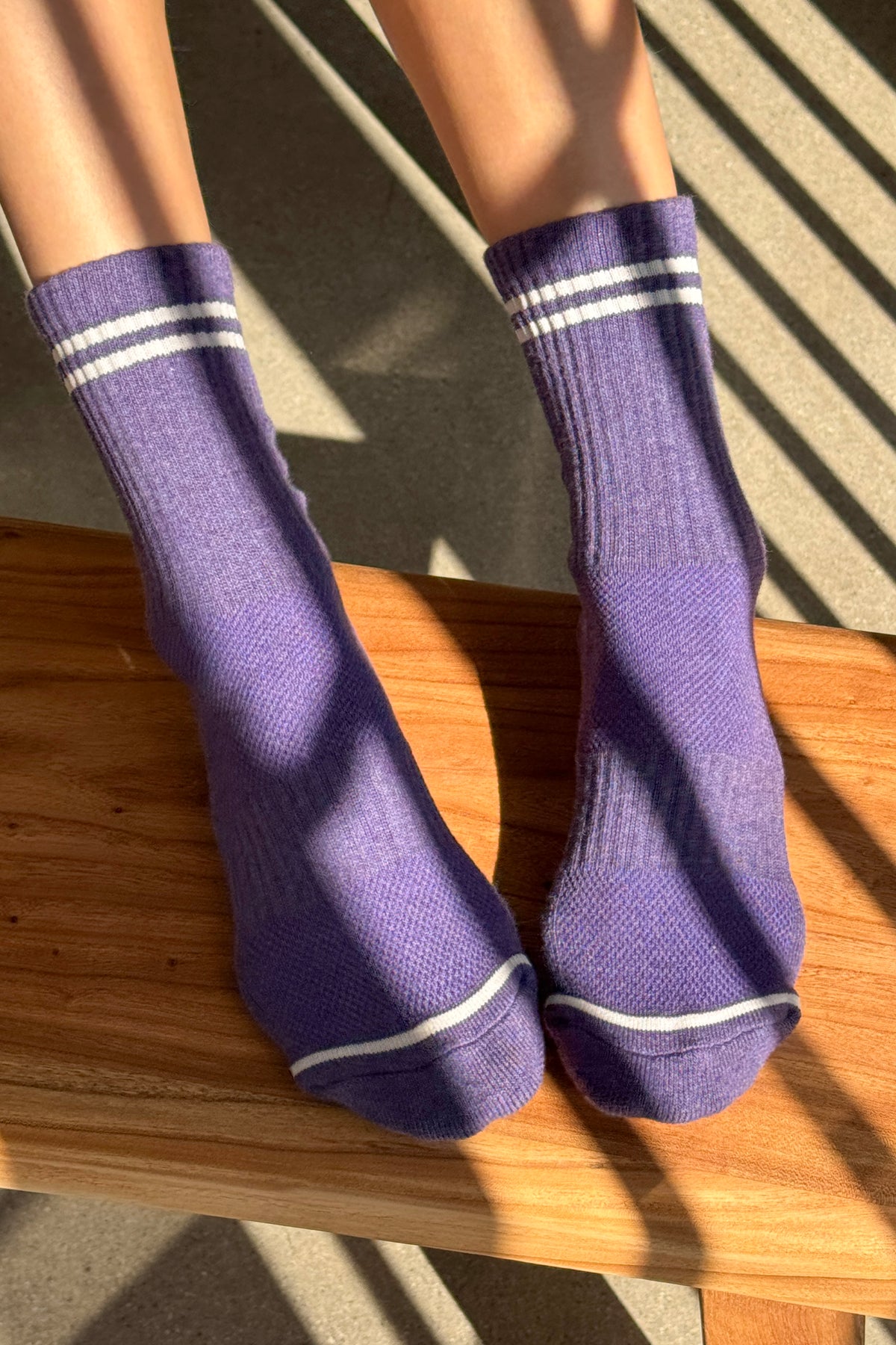 Boyfriend Socks - Fig