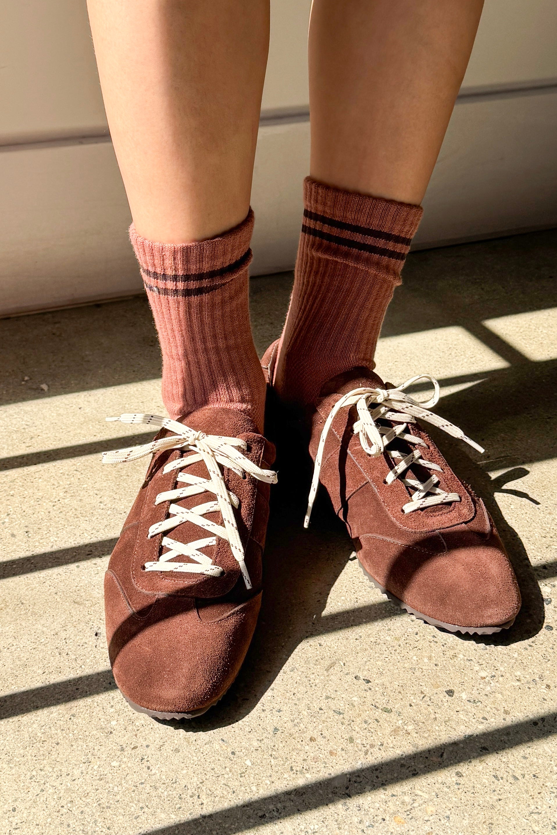 Boyfriend Socks - Clay