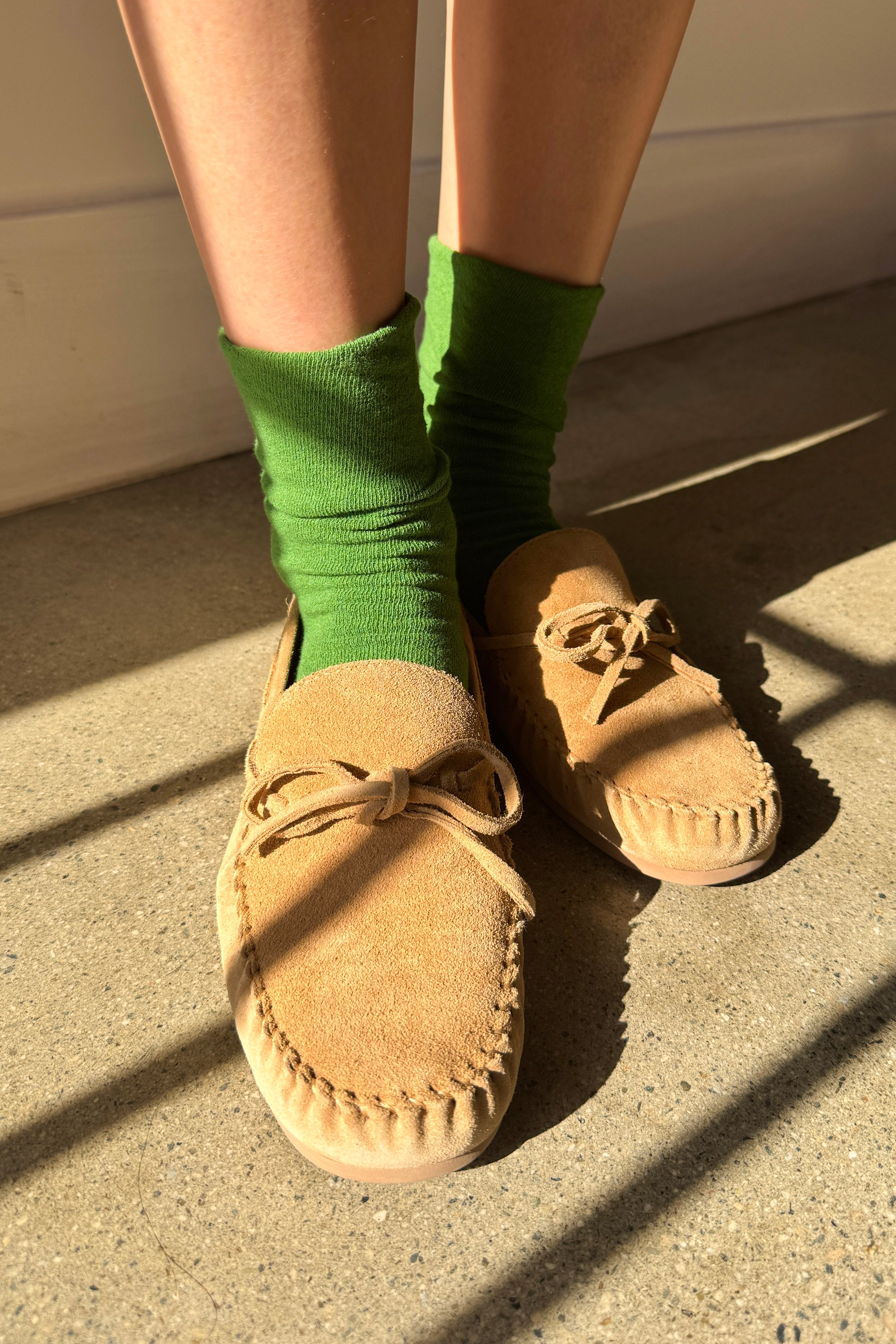 Breezy Sneaker Socks - Avocado