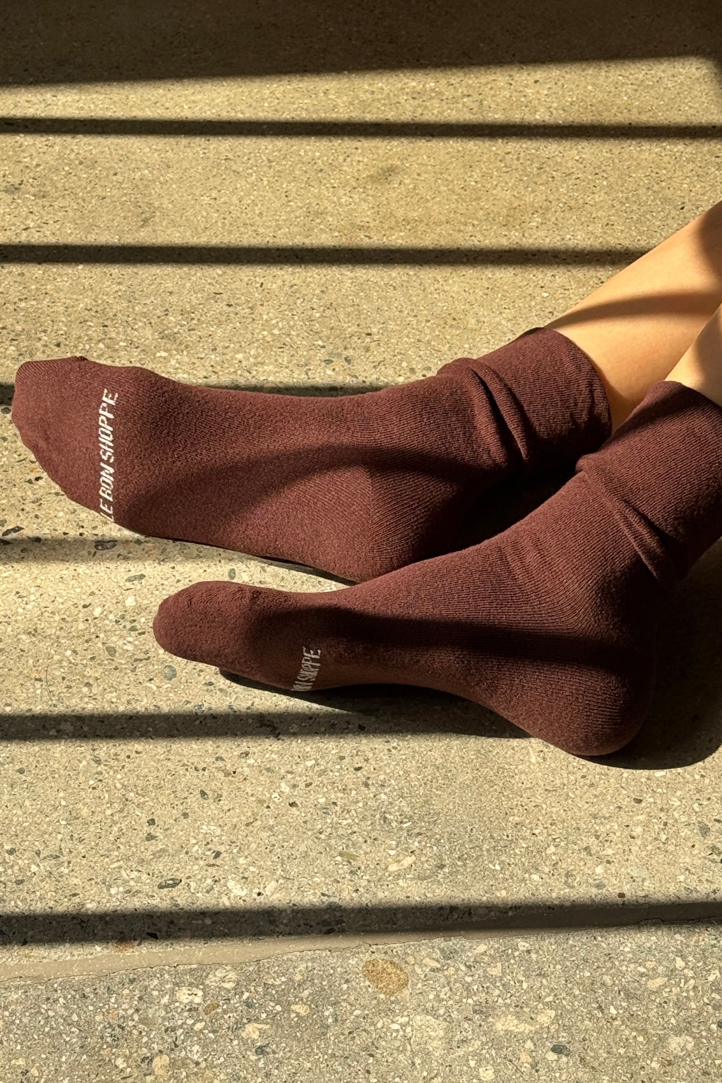 Breezy Sneaker Socks - Dark Cacao
