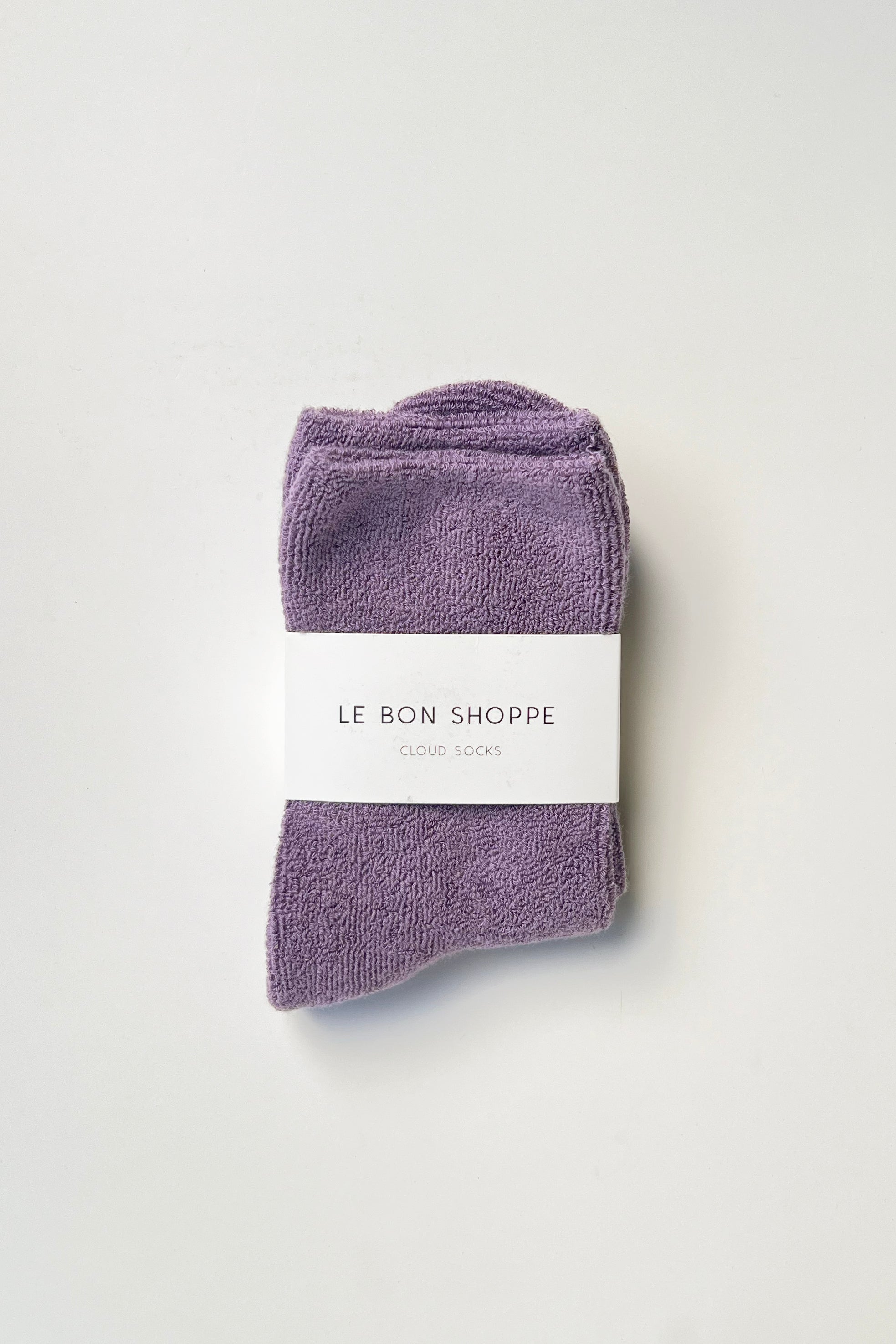 Cloud Socks - Plum