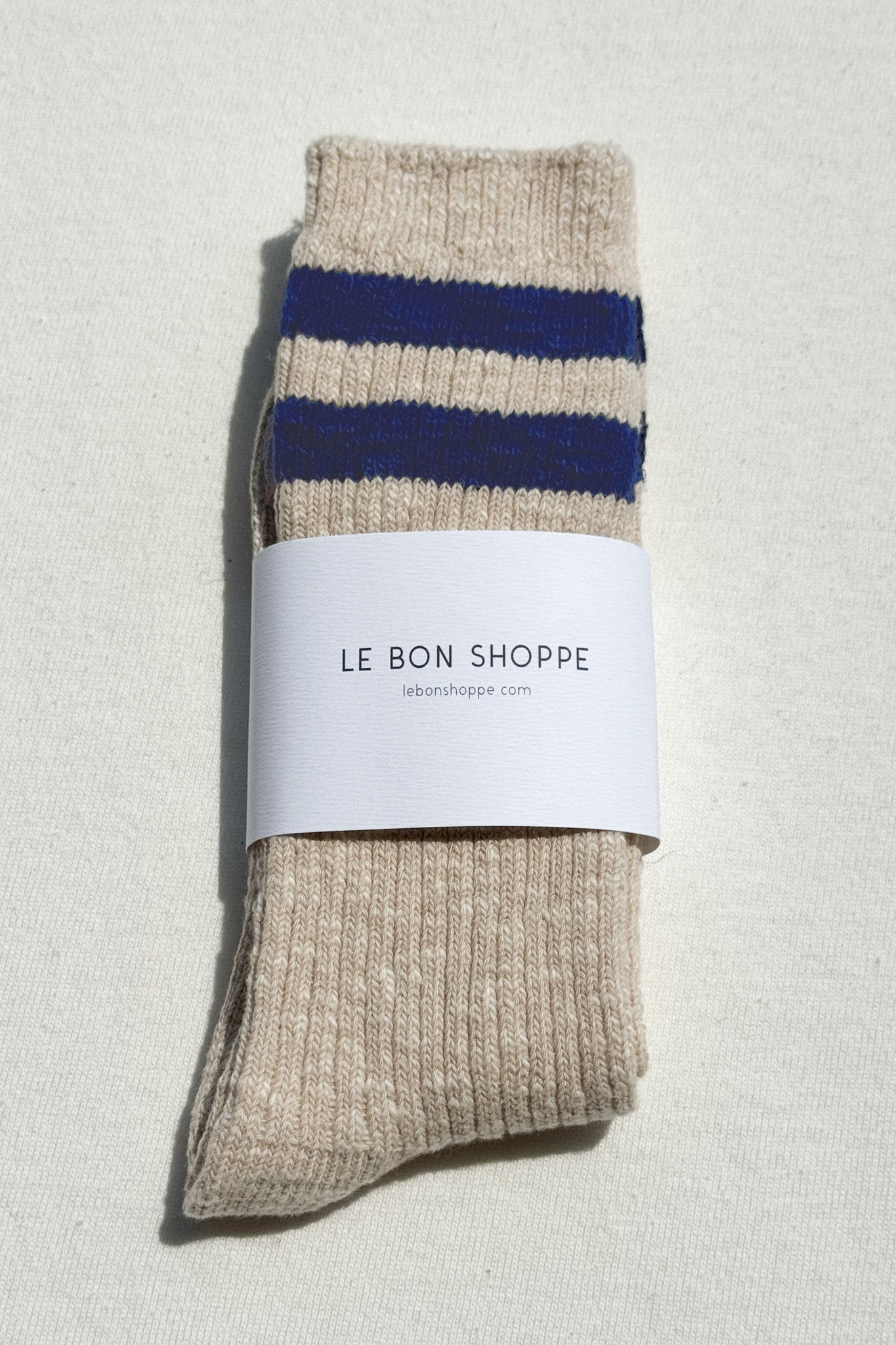 Cottage Varsity Socks - Oatmeal Varsity