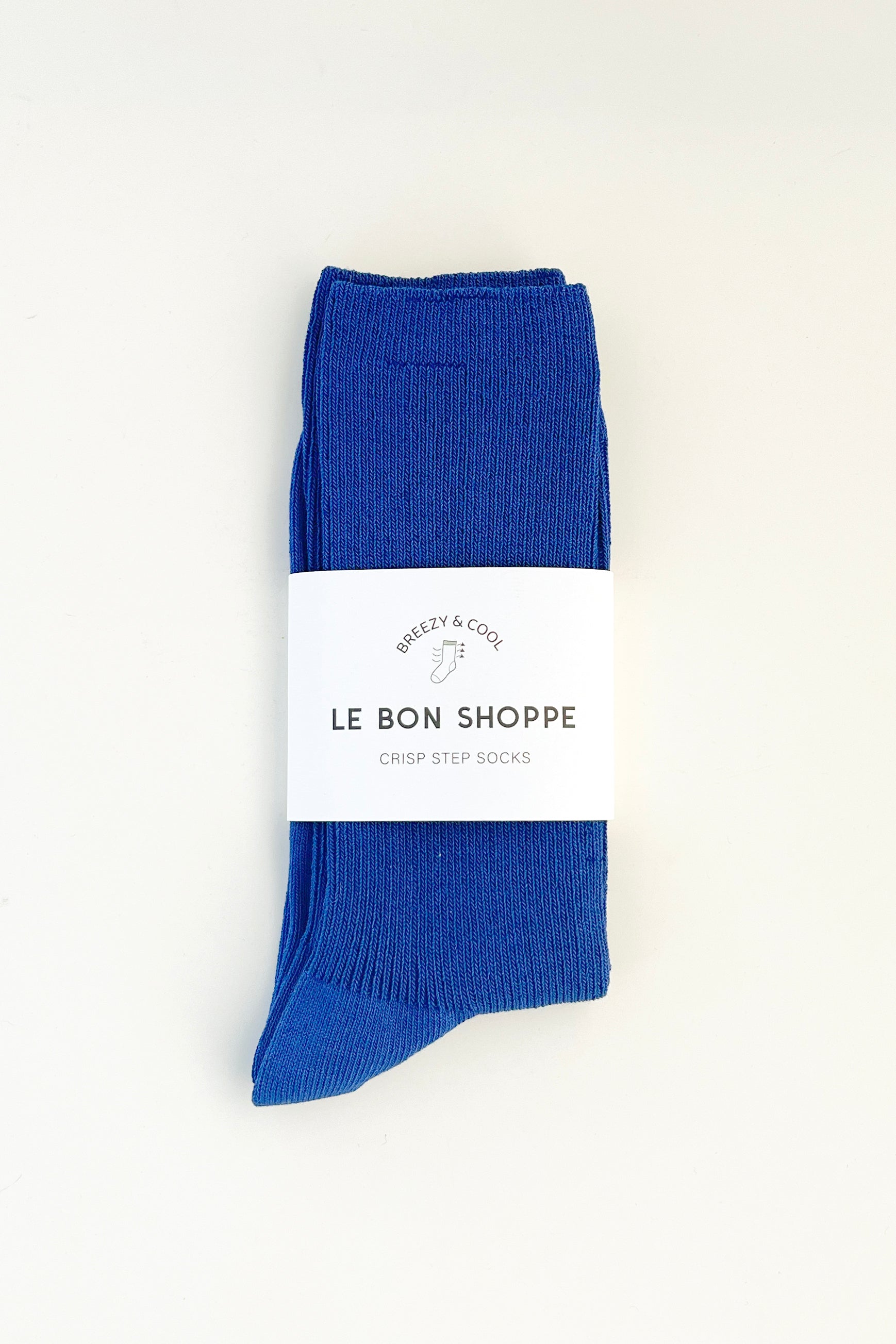 Crisp Step Socks- BLUE