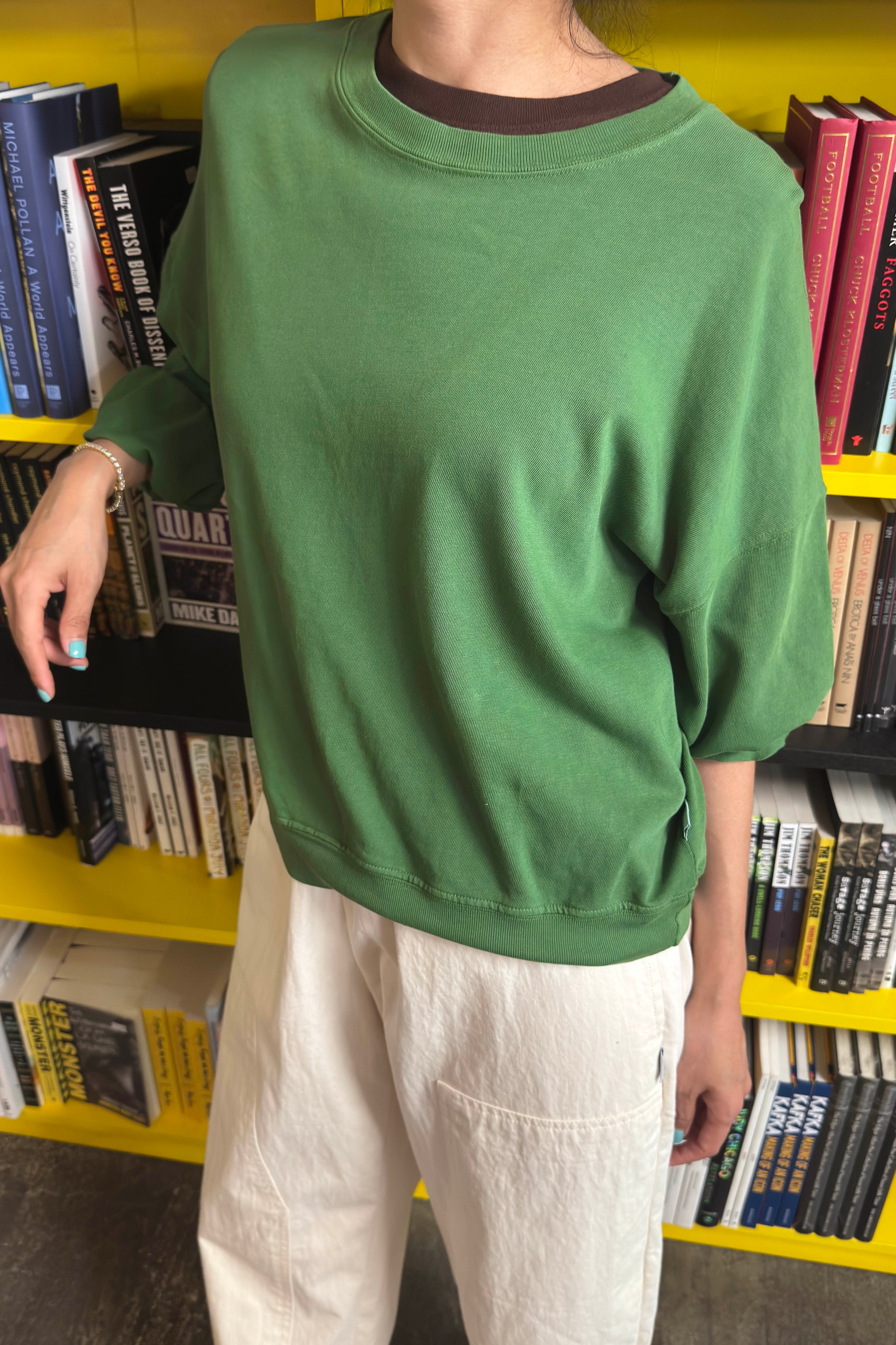 Cali Jersey Sweatshirt - Avocado