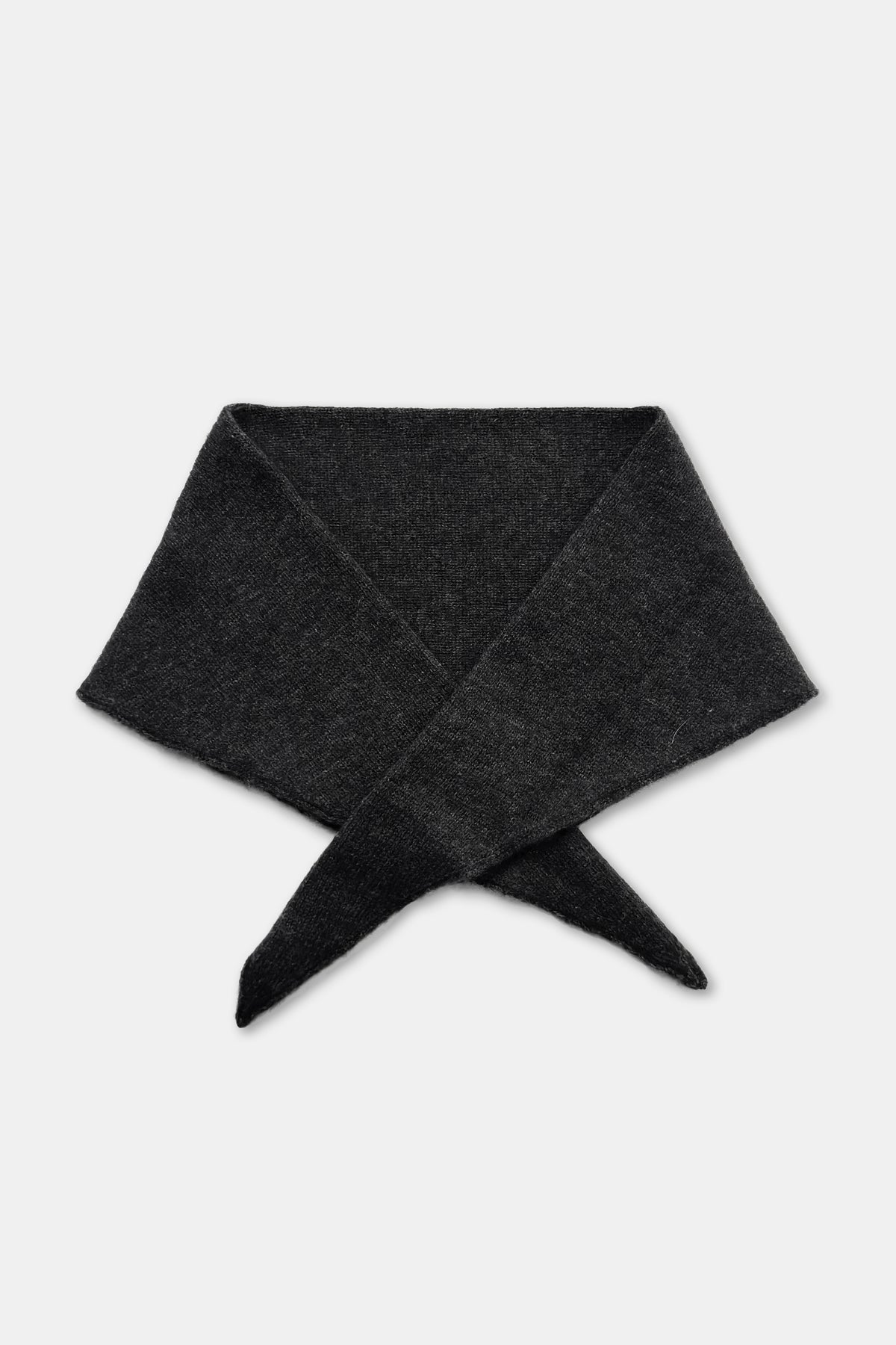 Cashmere Blend Bandana - Charcoal