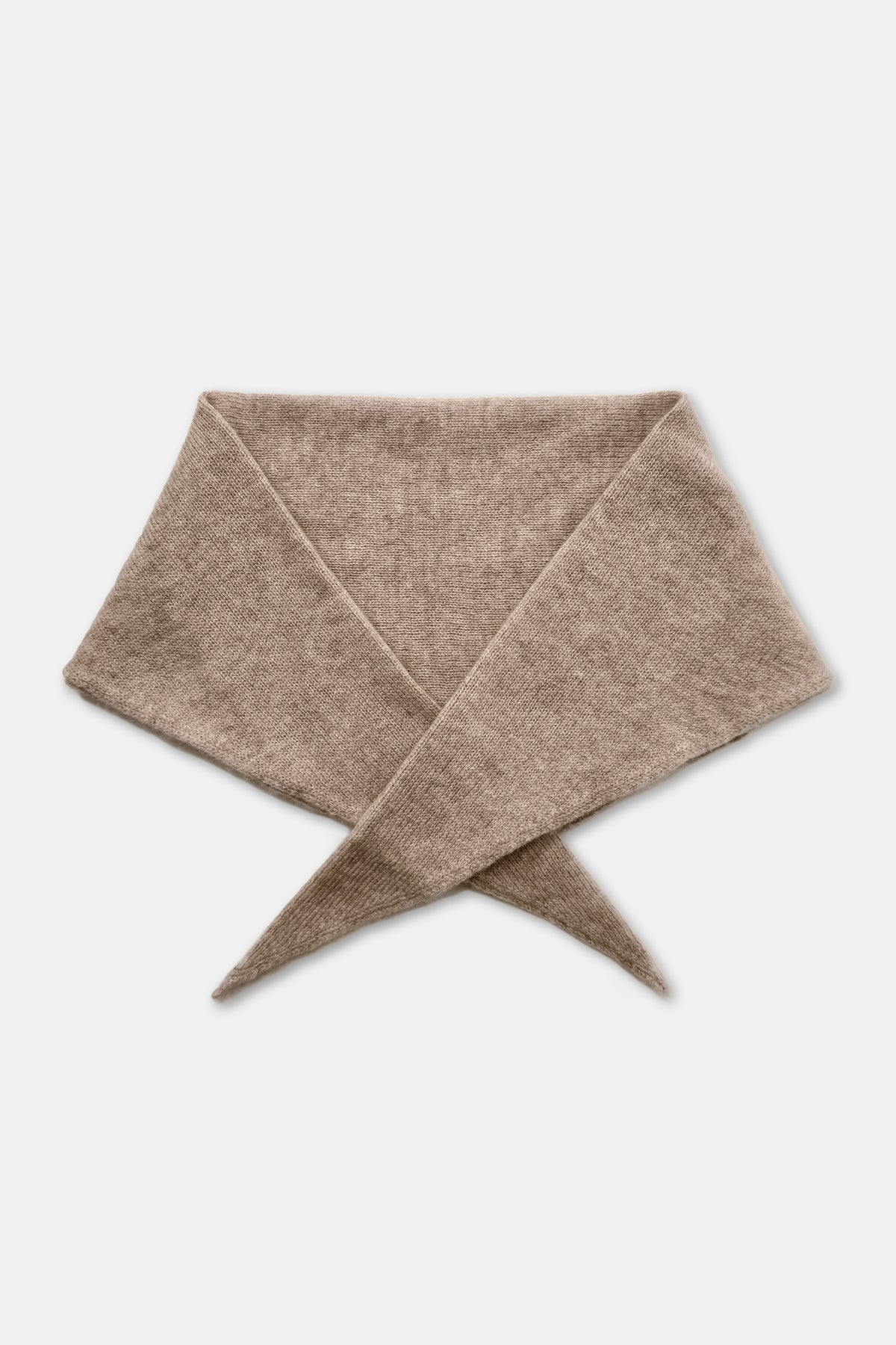 Cashmere Blend Bandana - Toasted Almond
