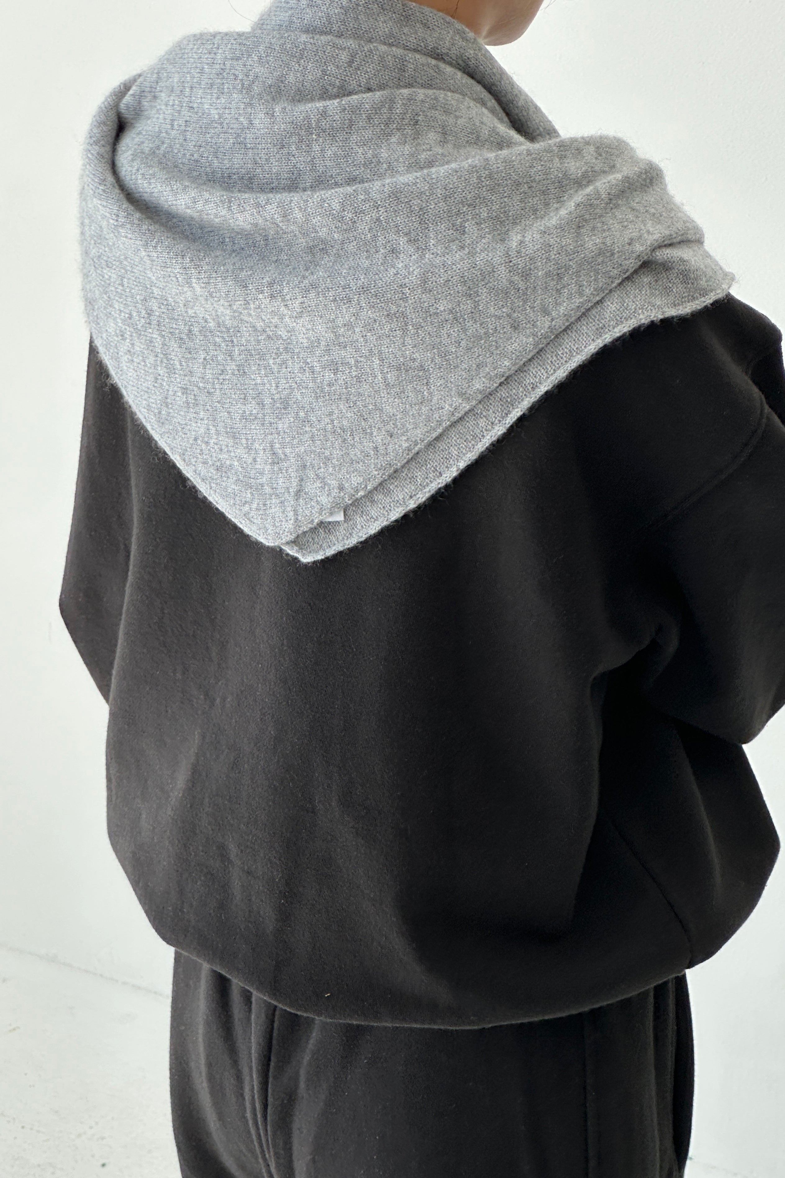 Cashmere Shawl - Ht. Grey