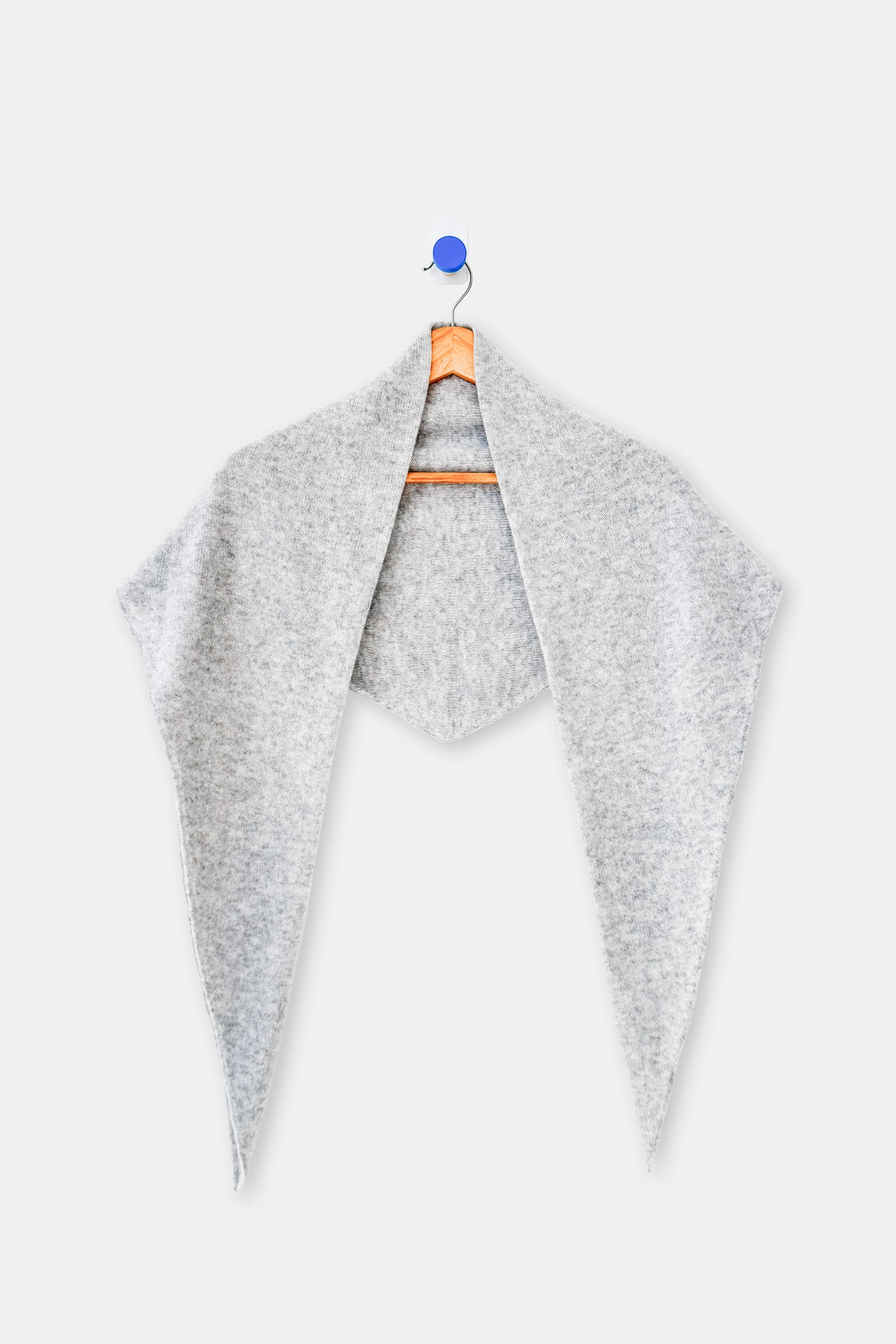 Cashmere Blend Shawl - Icy Grey