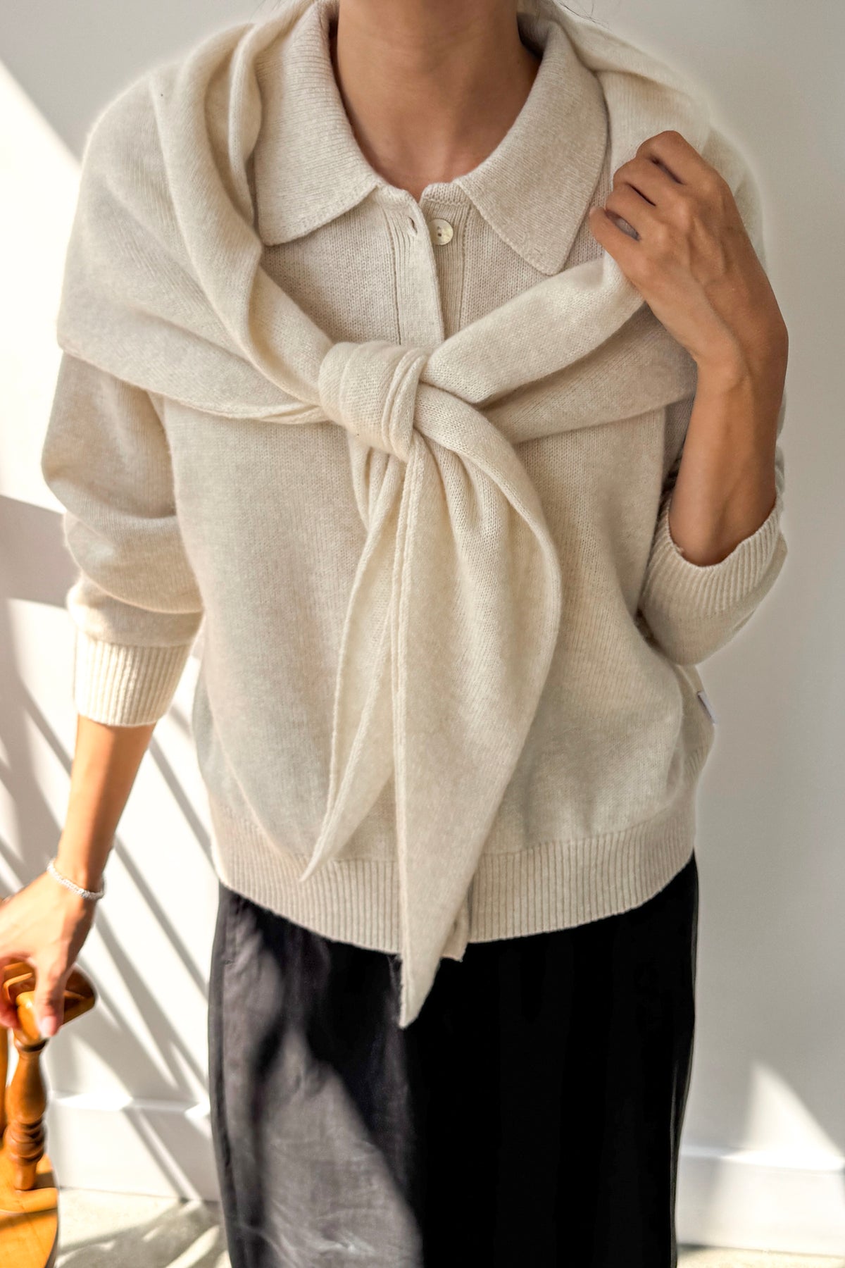 Cashmere Shawl - Oatmeal