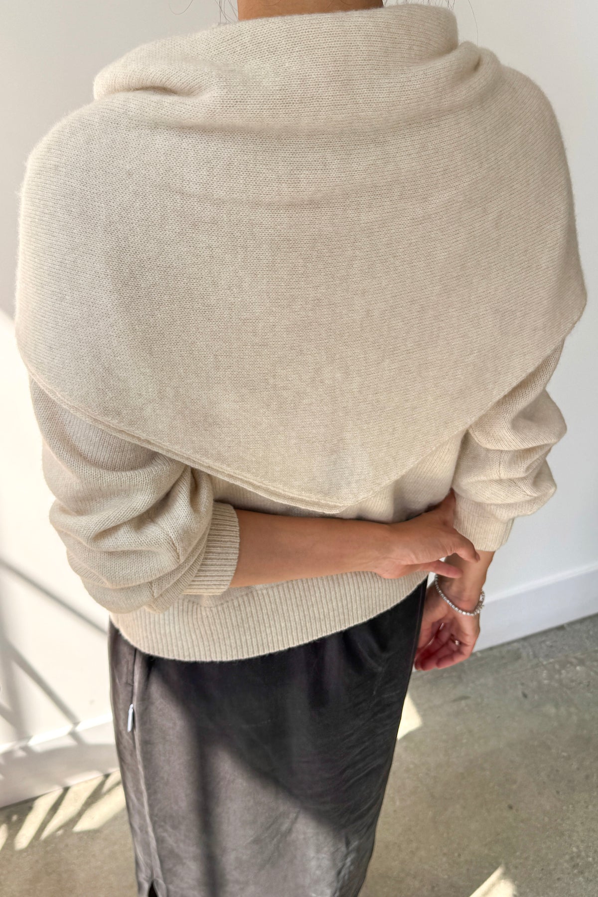 Cashmere Shawl - Oatmeal