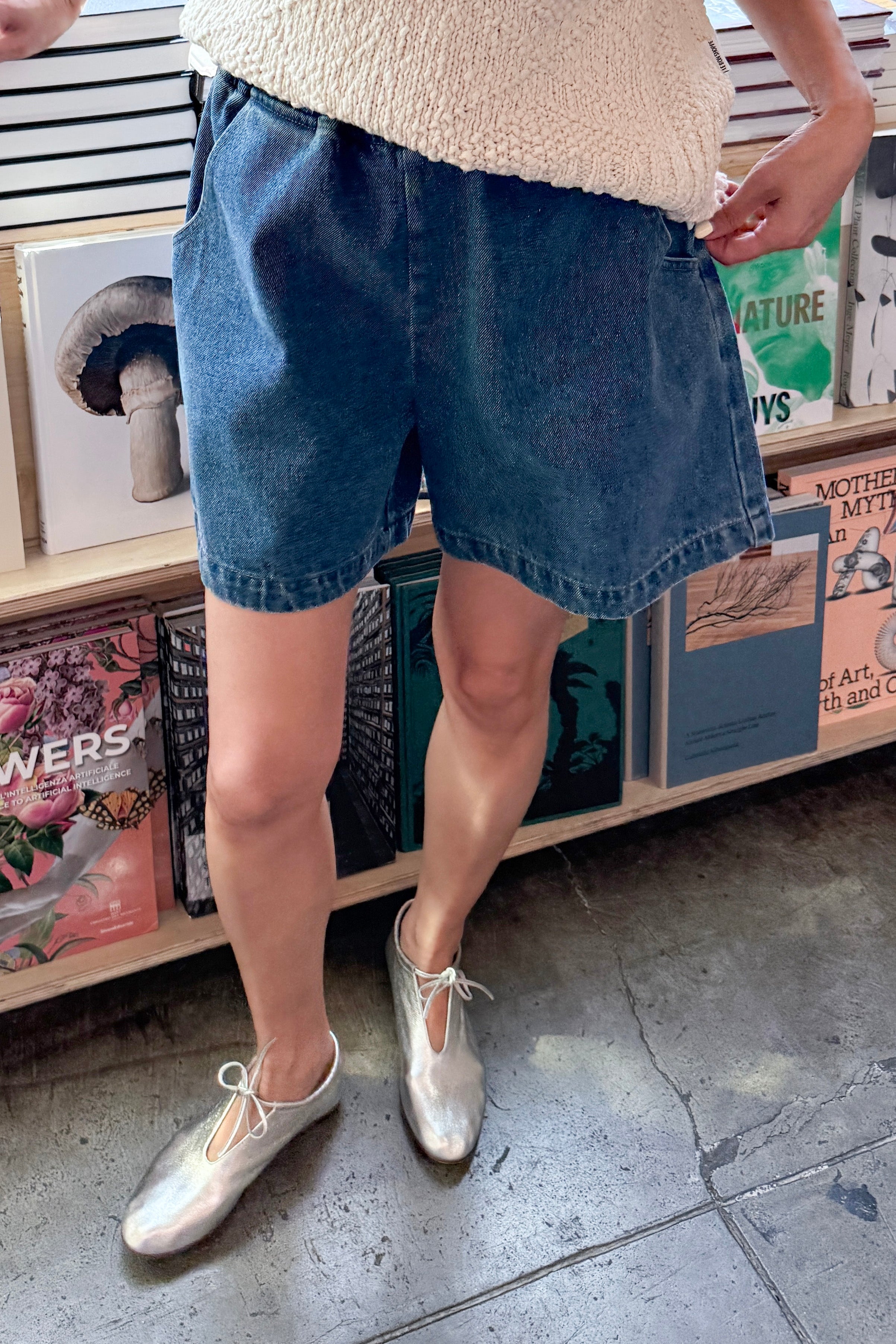 Short de Ville - Denim Bleu