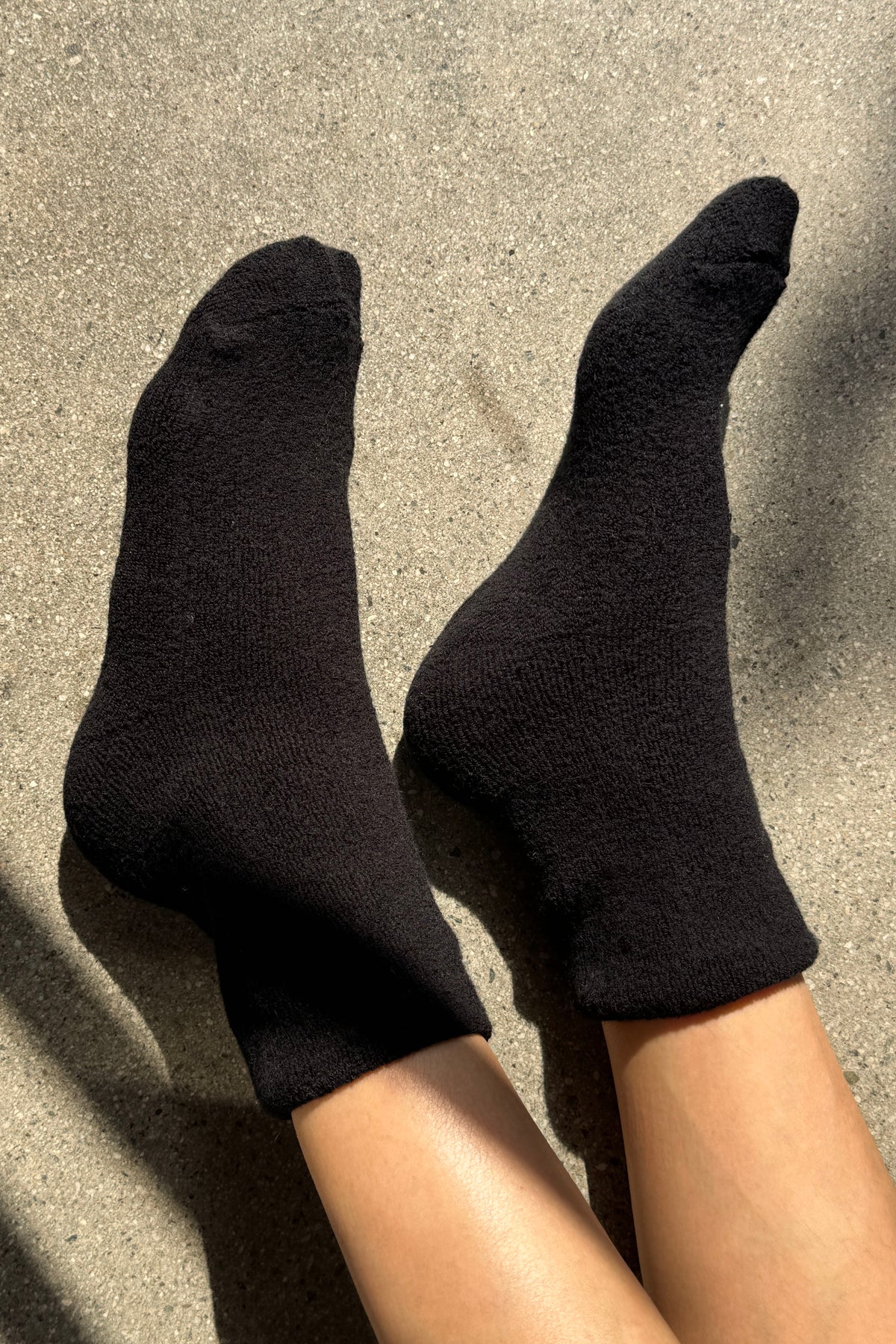 Cloud Socks - Jet Black
