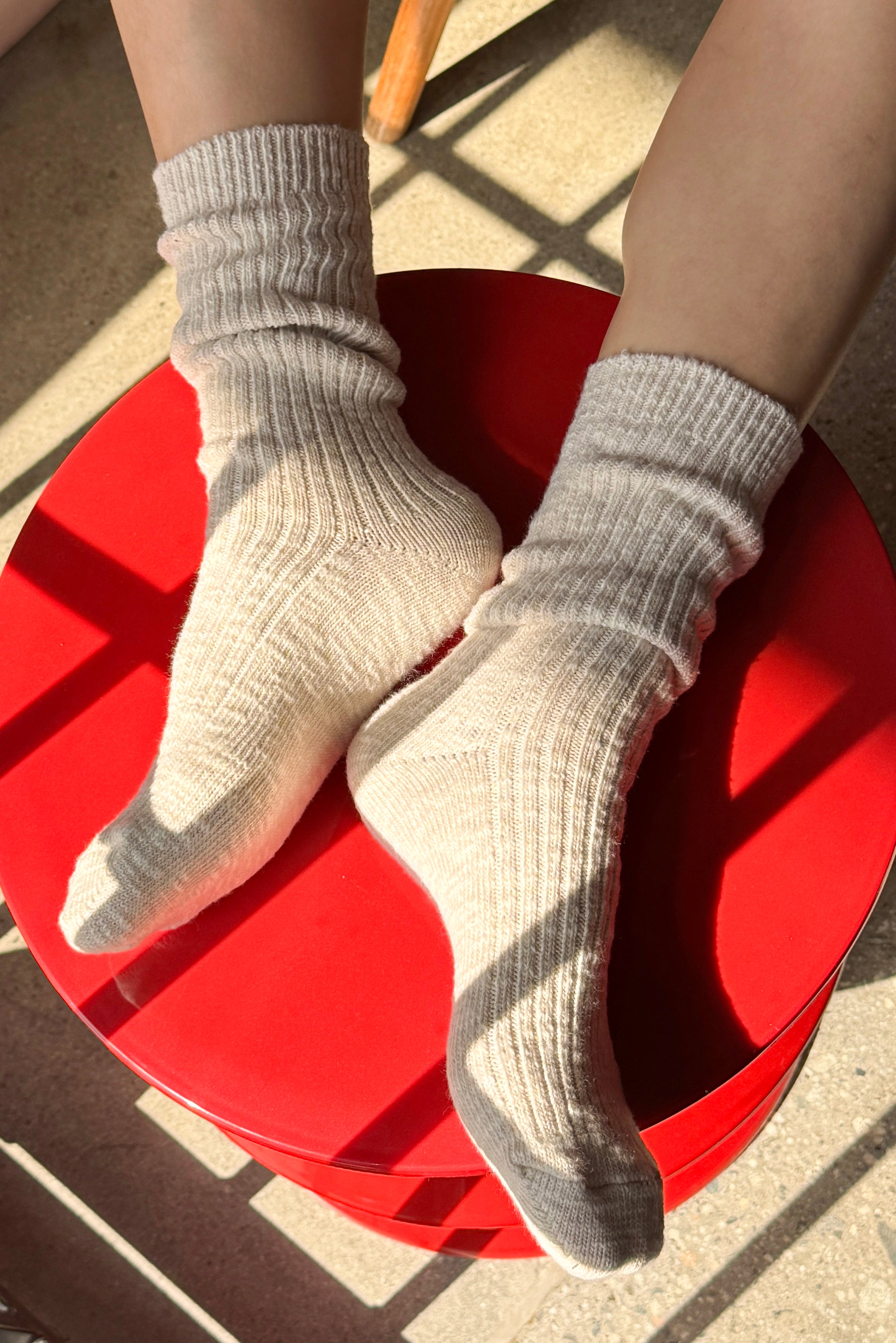 Cottage Socks - Oatmeal