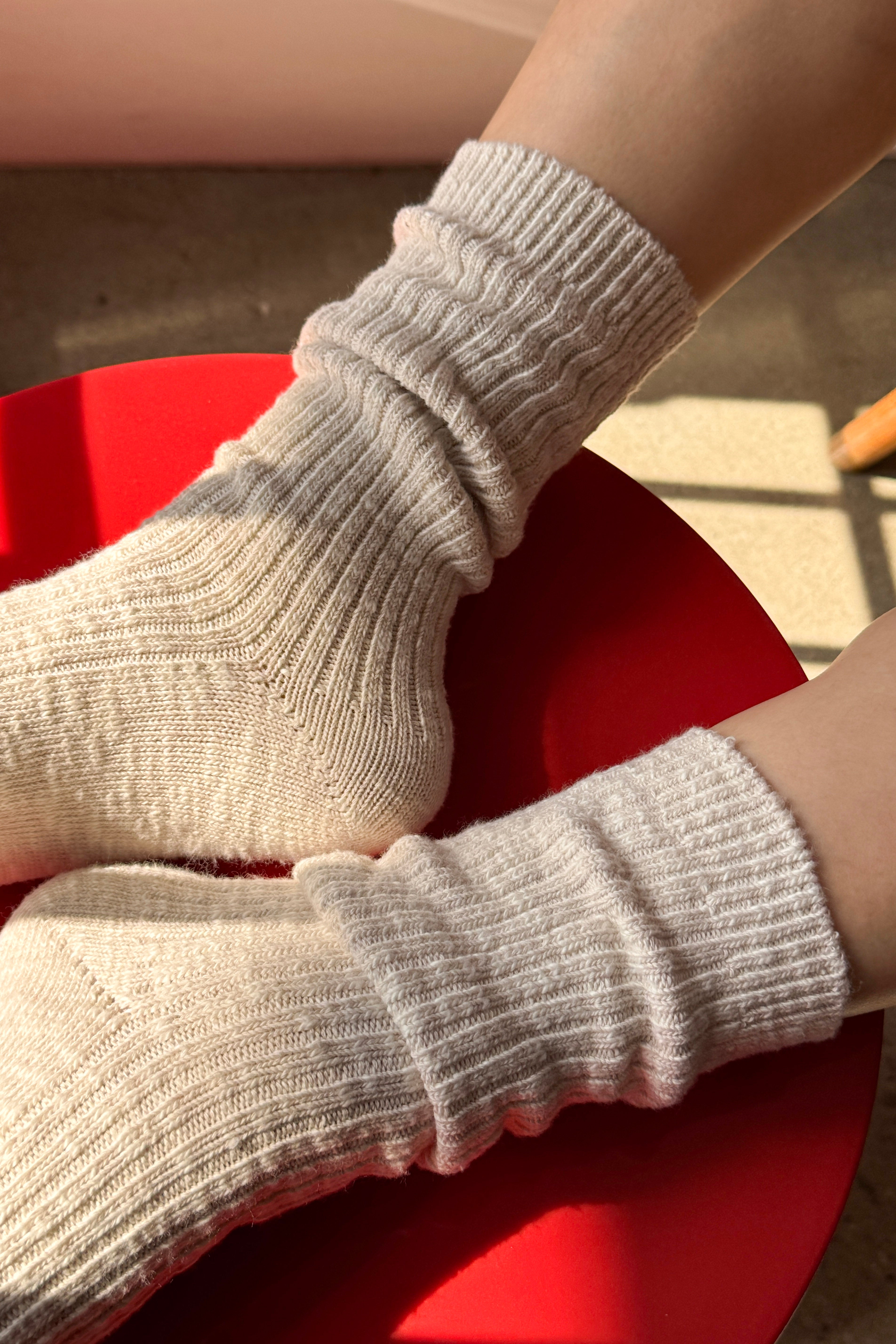 Cottage Socks - Oatmeal