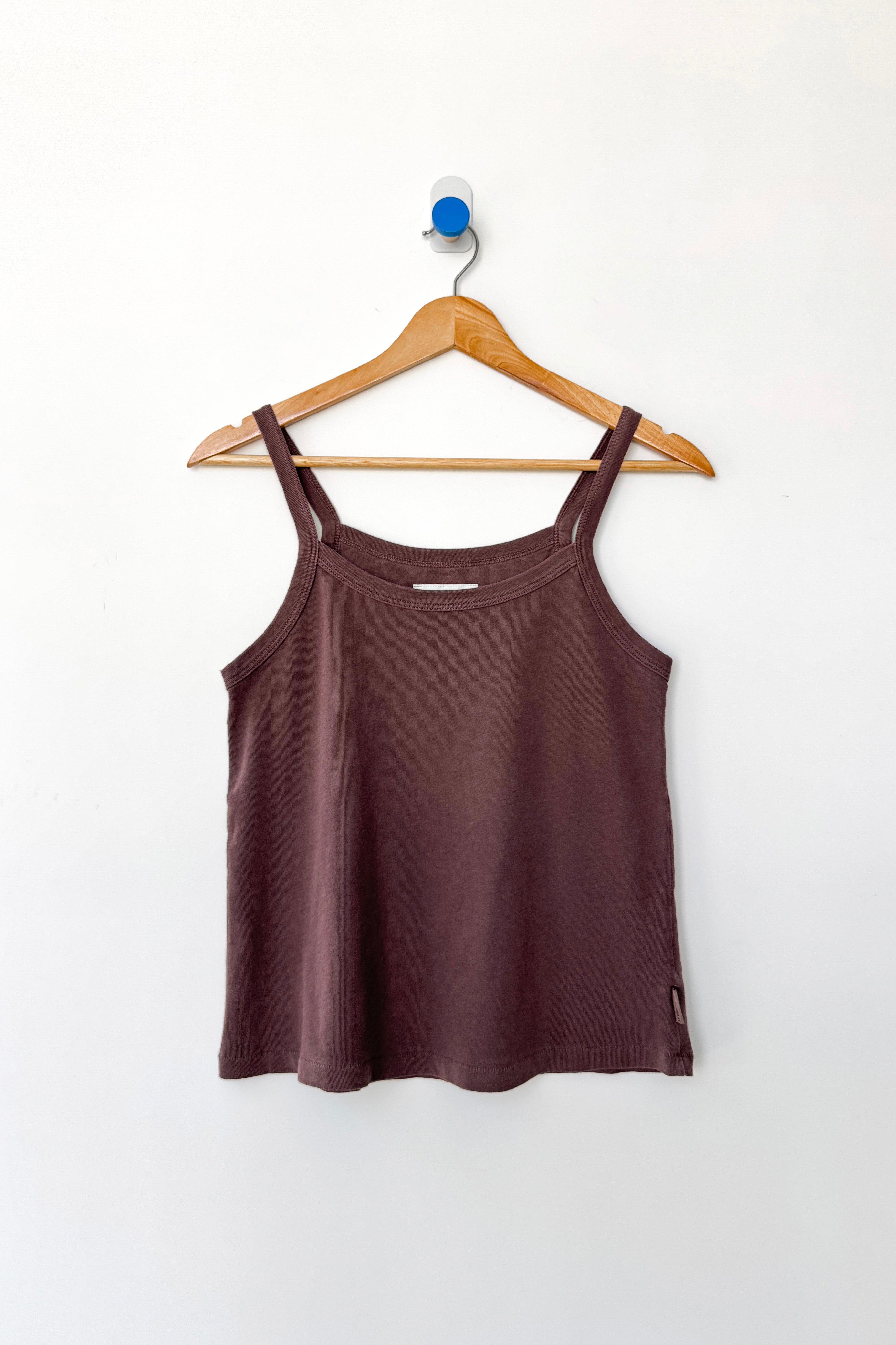 Organic Cotton Dana Cami - Coffee