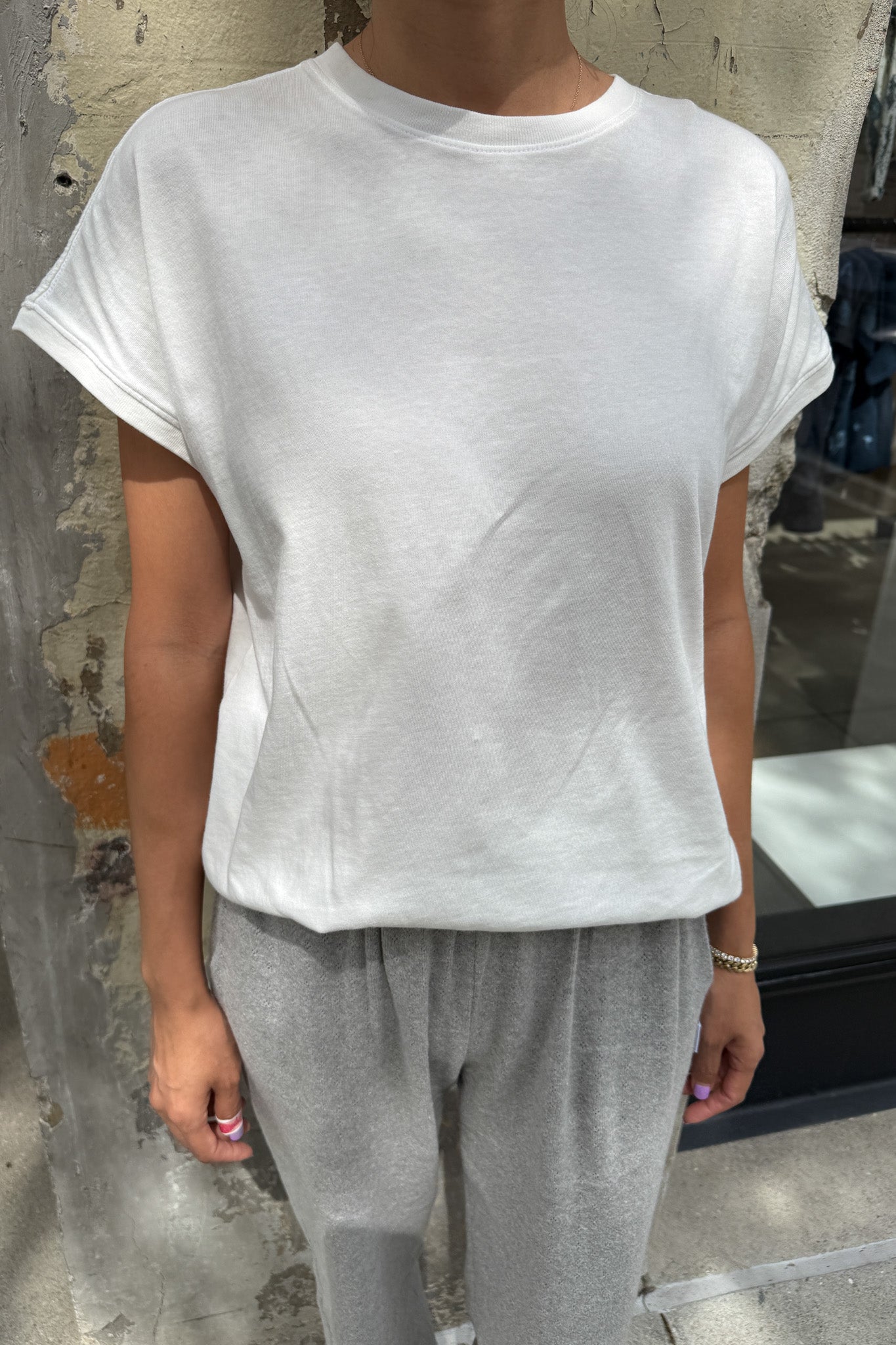Ease Tee - Vintage White