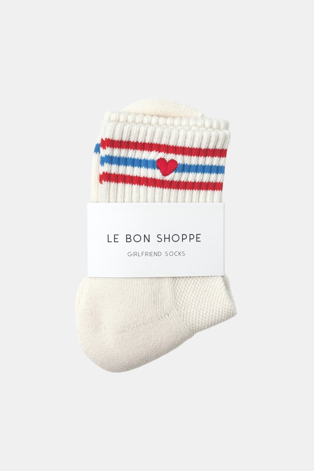Embroidered Girlfriend Socks - LECHE + HEART