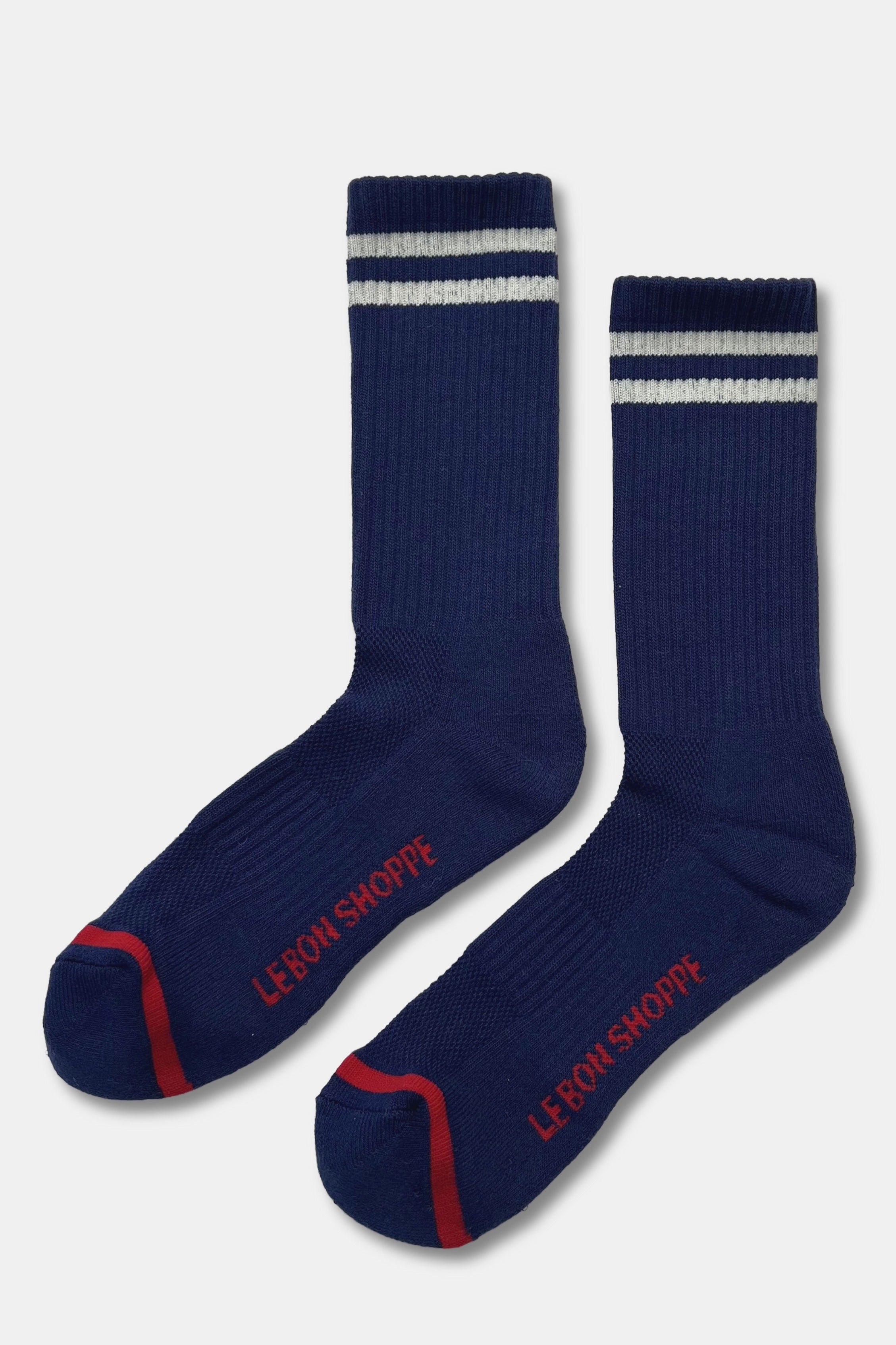 Chaussettes Boyfriend Extended - Blanc Propre